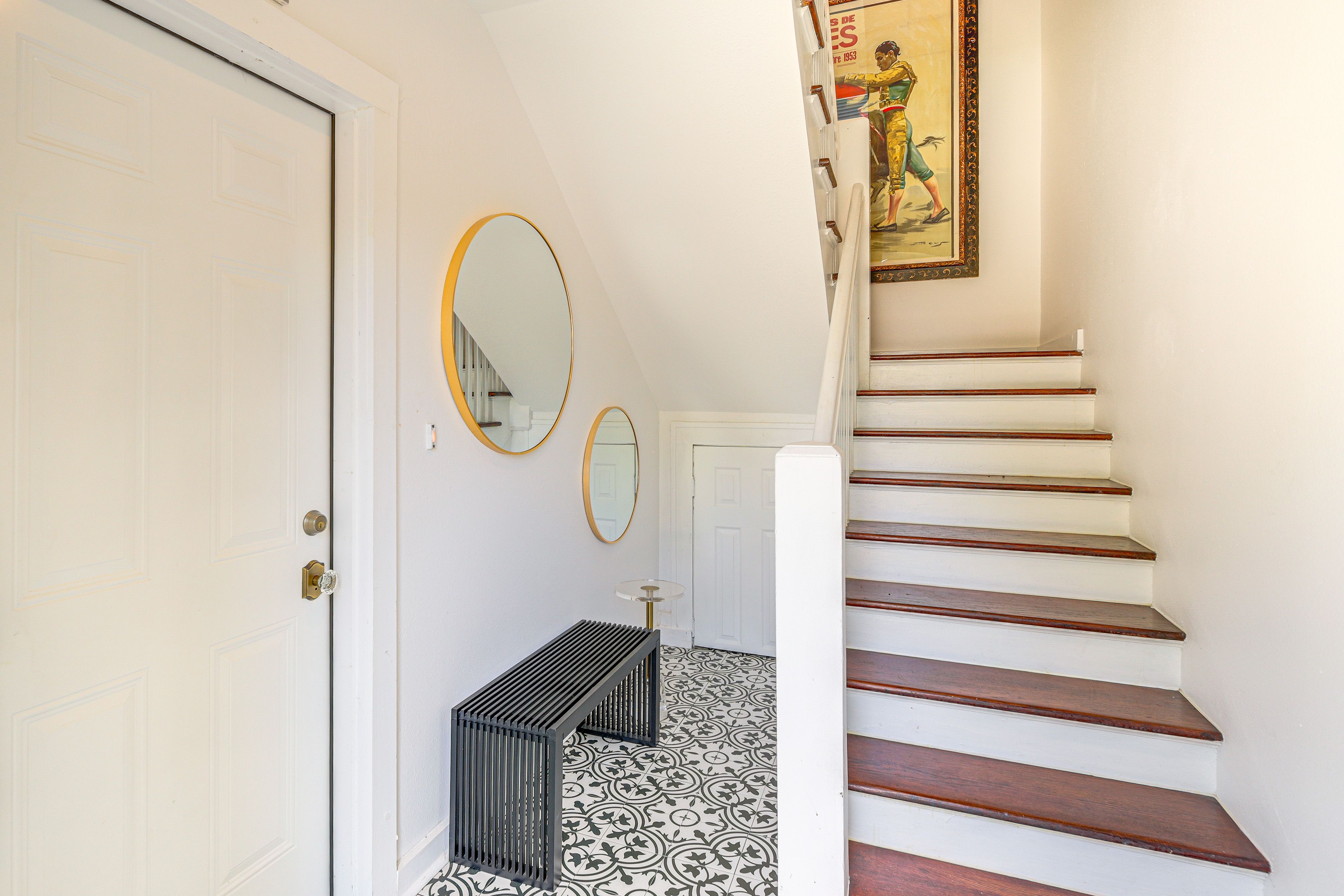 Stairs to Access Studio on 3rd Floor