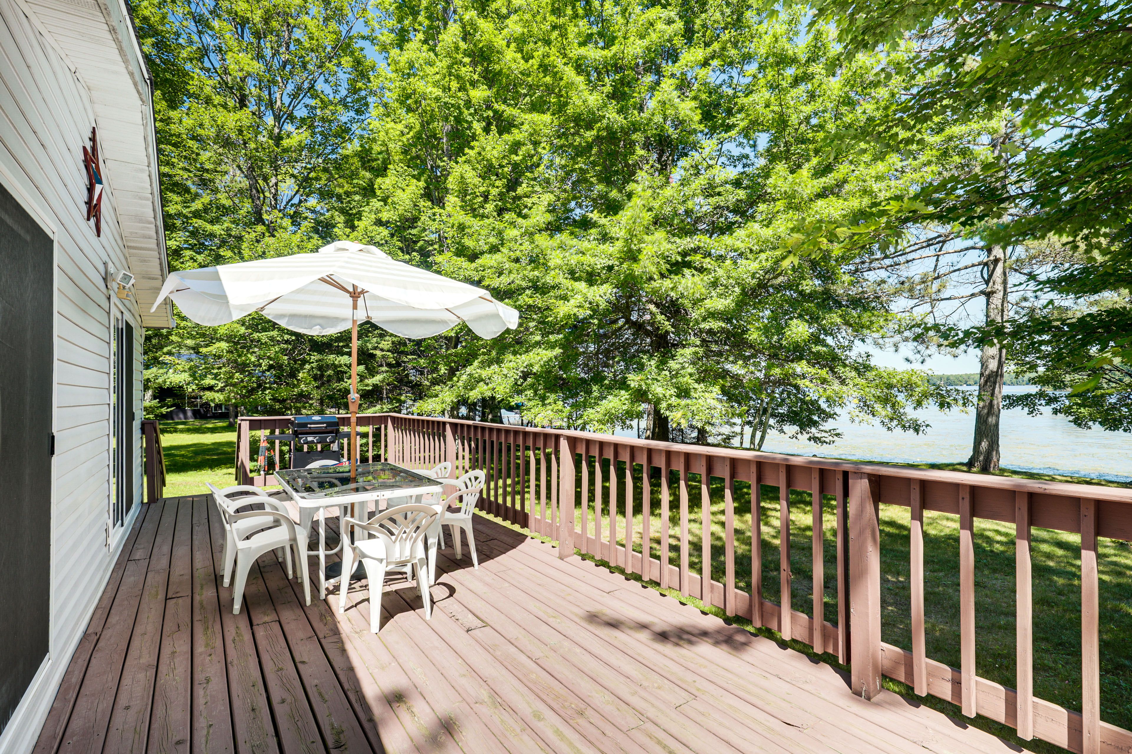Deck | Lake Views | Gas Grill