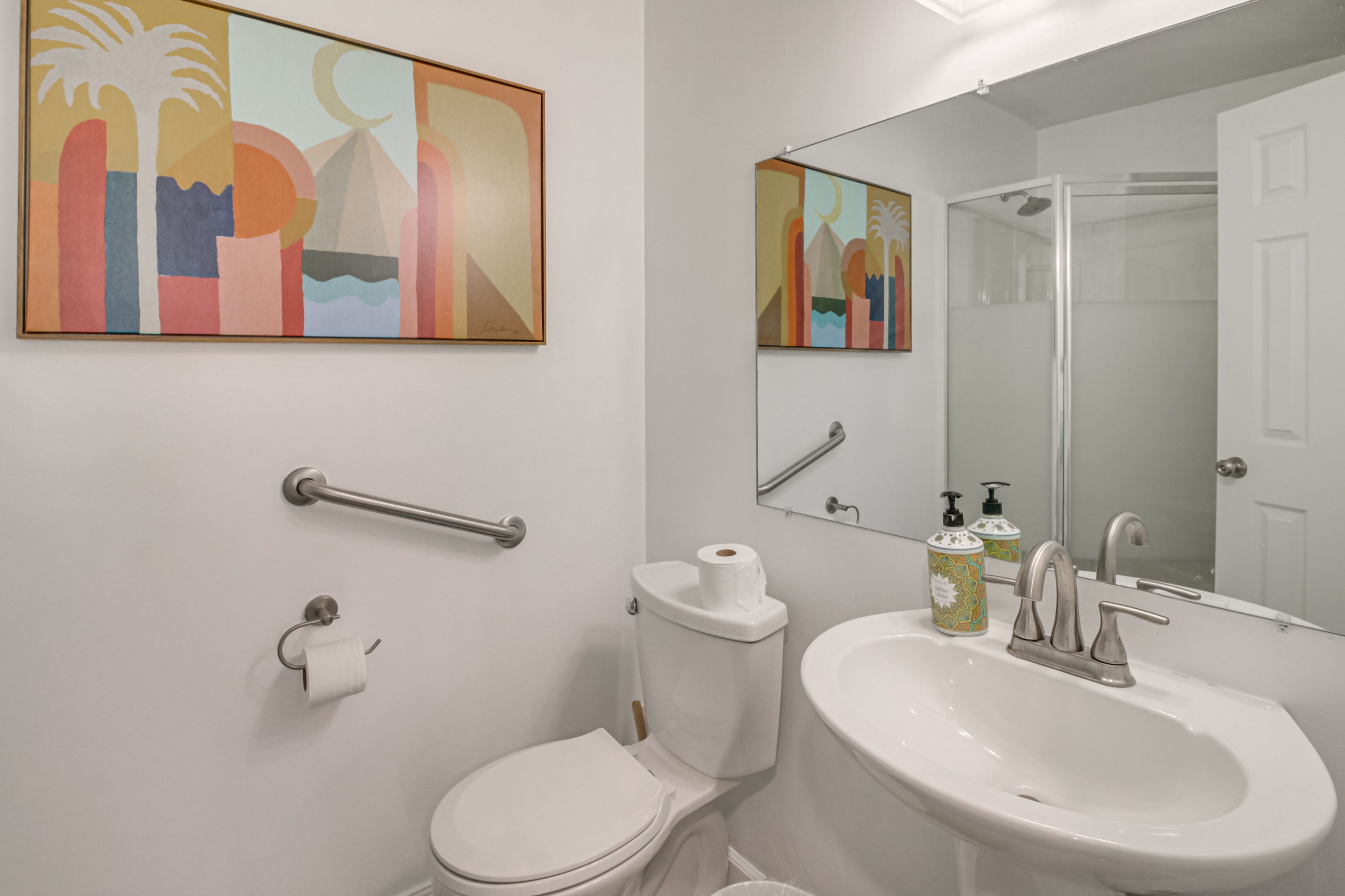Bathroom | Shower | Towels Provided | 1st Floor