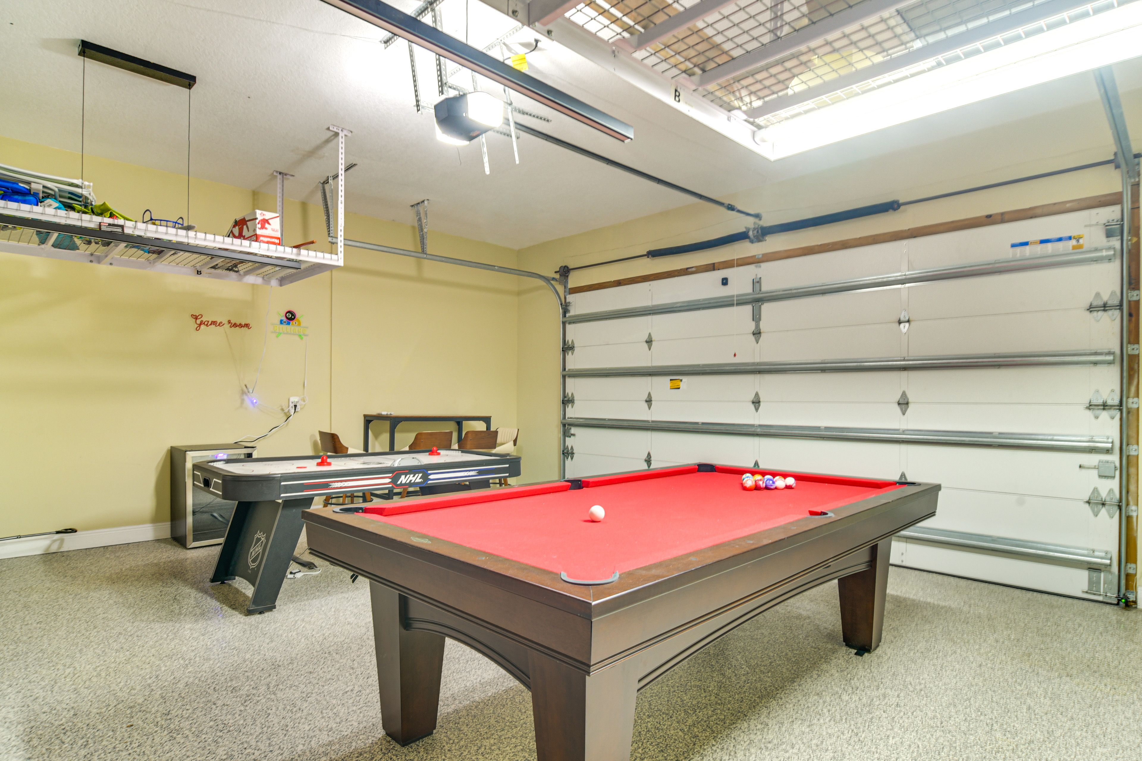Game Room | Pool Table | Air Hockey