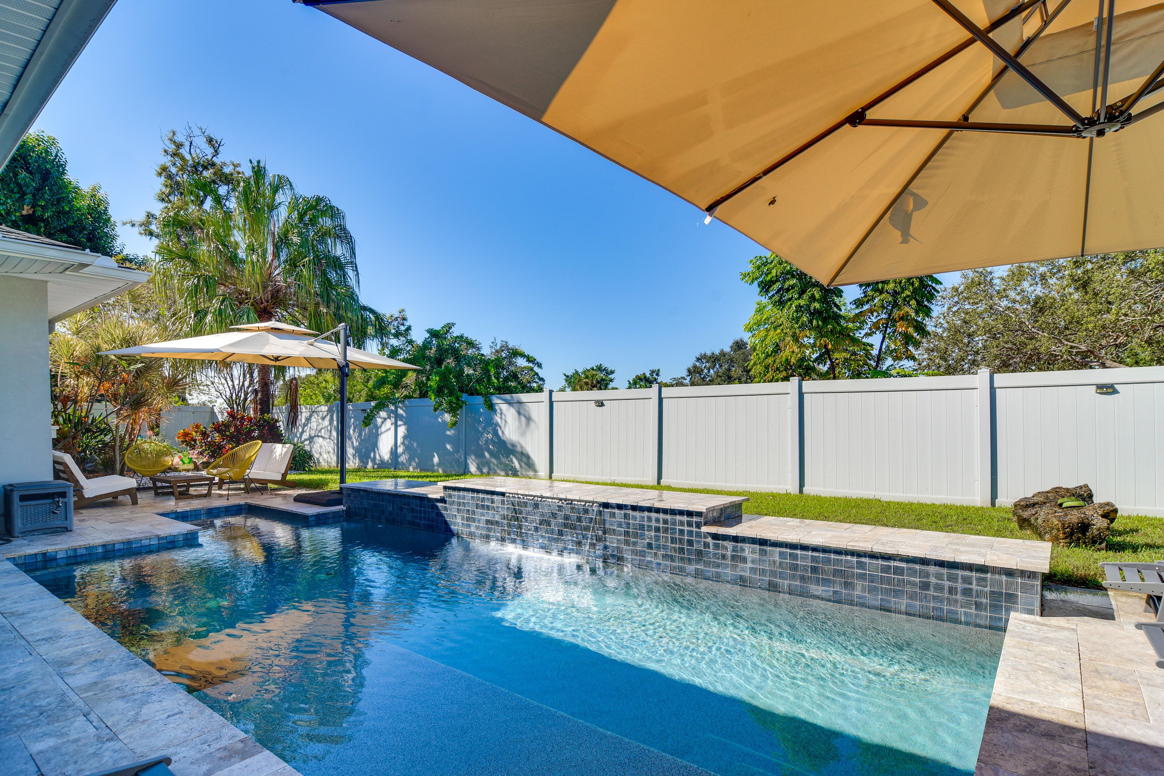 Backyard | Private Heated Pool