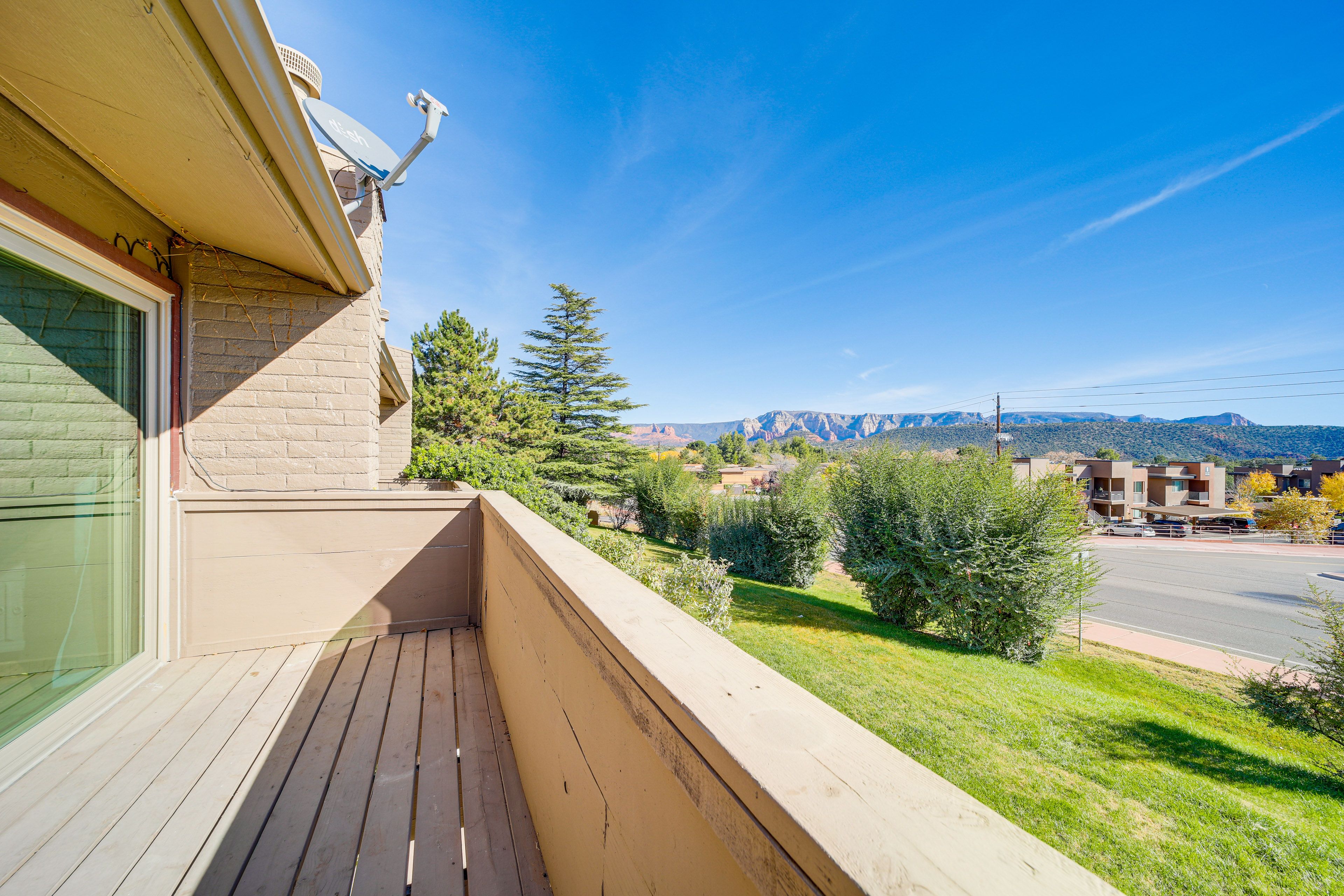 Private Balcony | Access via Bedroom 1