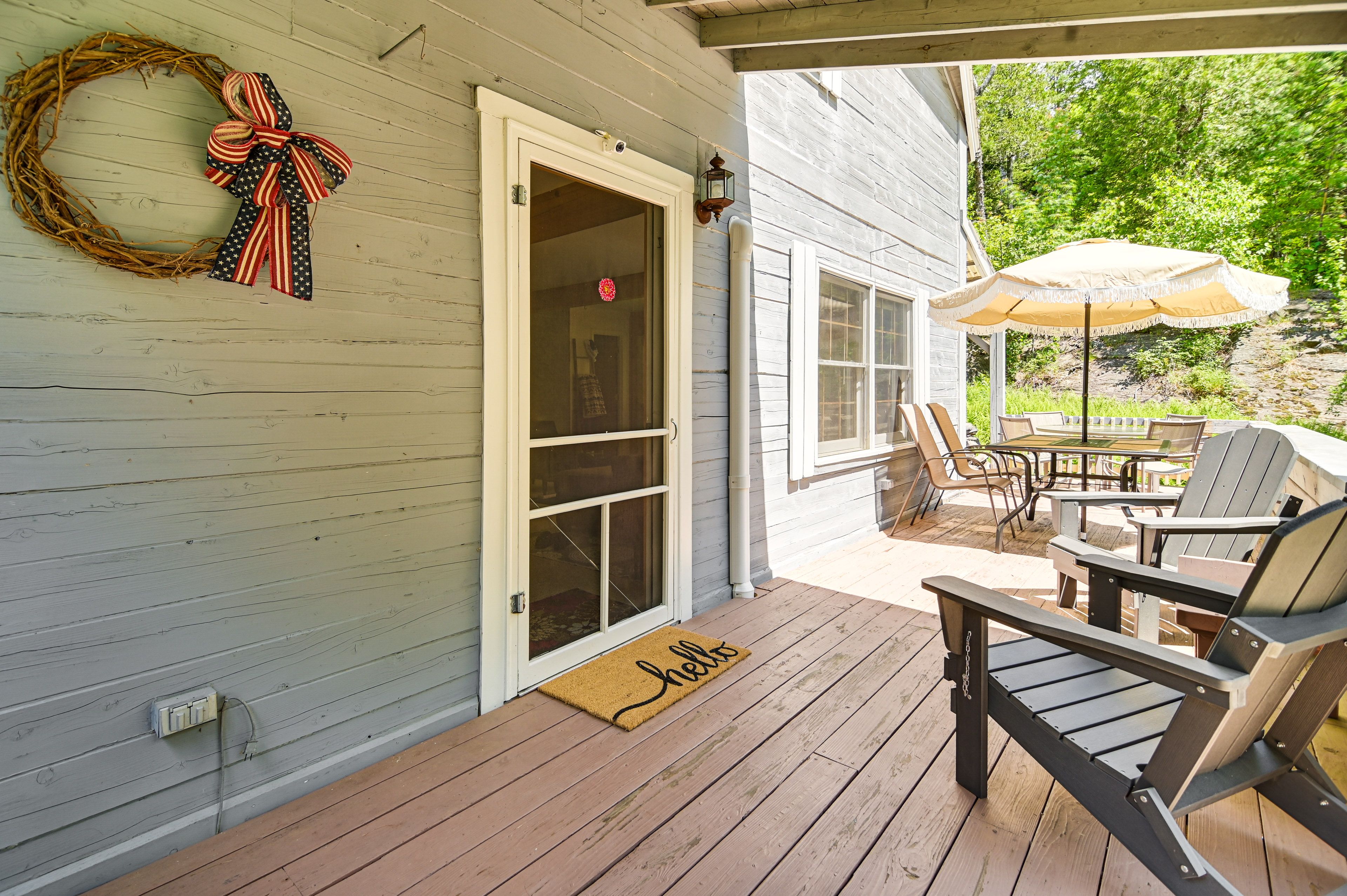 Wraparound Deck | Gas Grill | Dining Area
