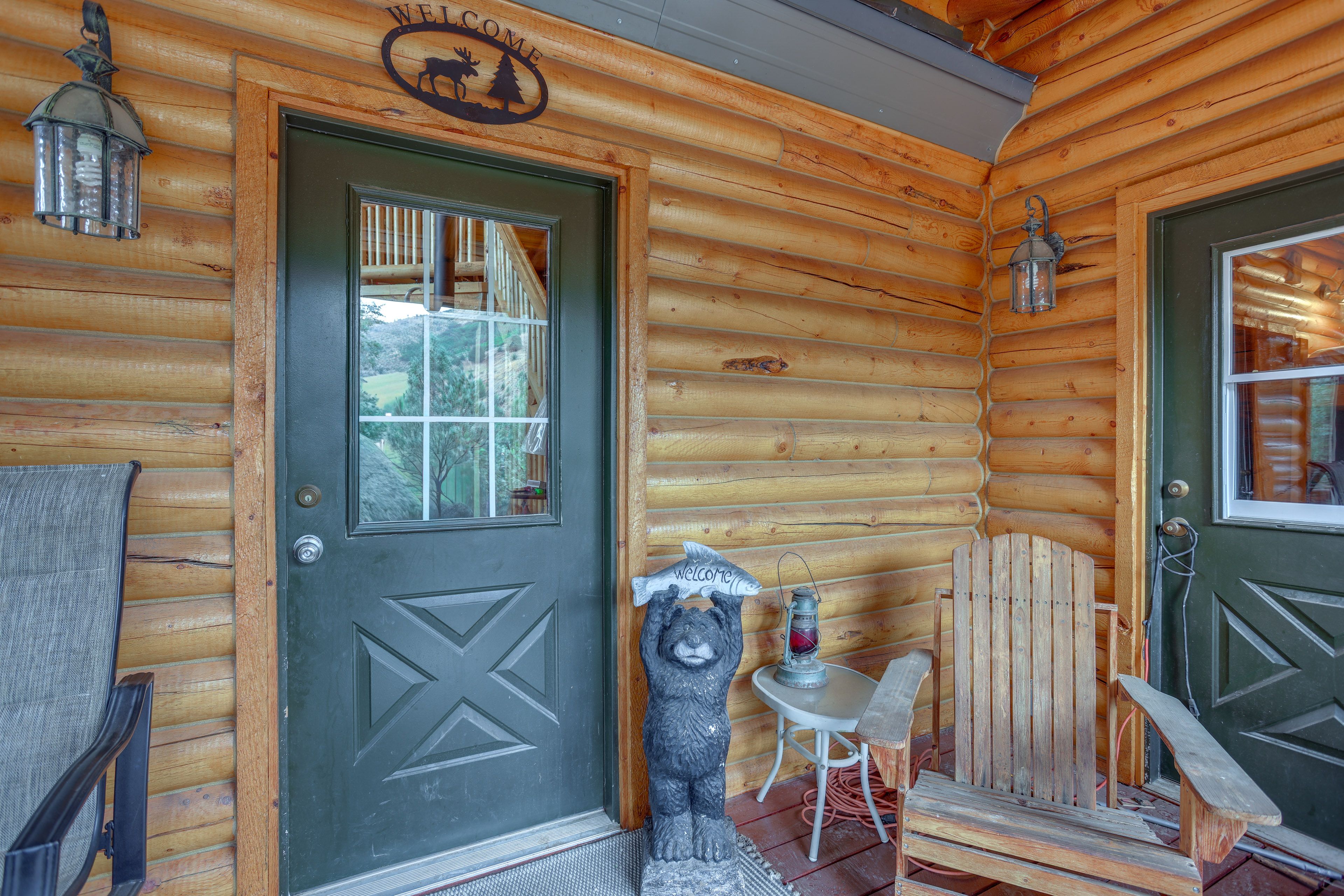 Front Porch | Cabin Entrance