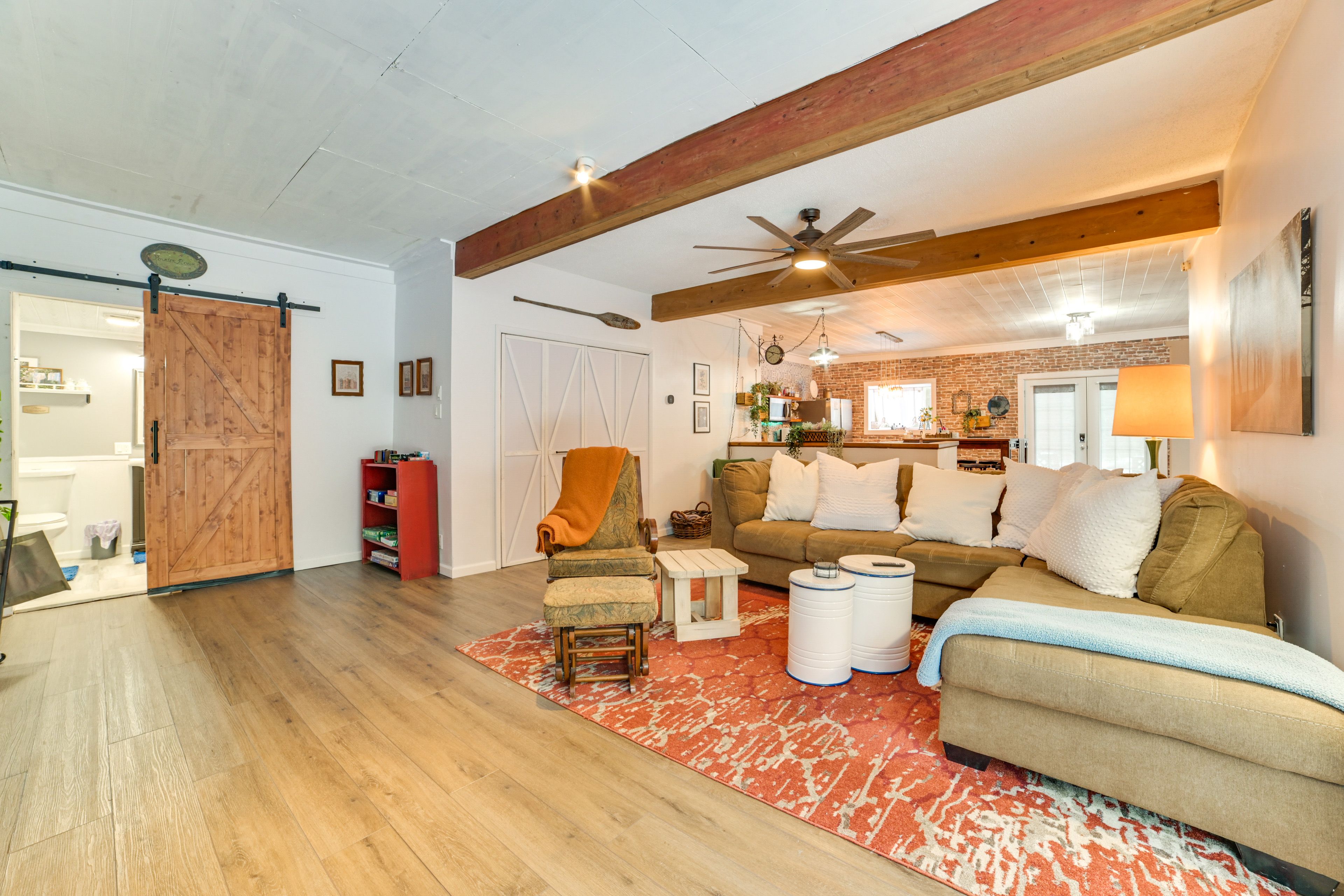 Onaway Vacation Rental | 5BR | 2BA | 2,000 Sq Ft | 3 Steps Required