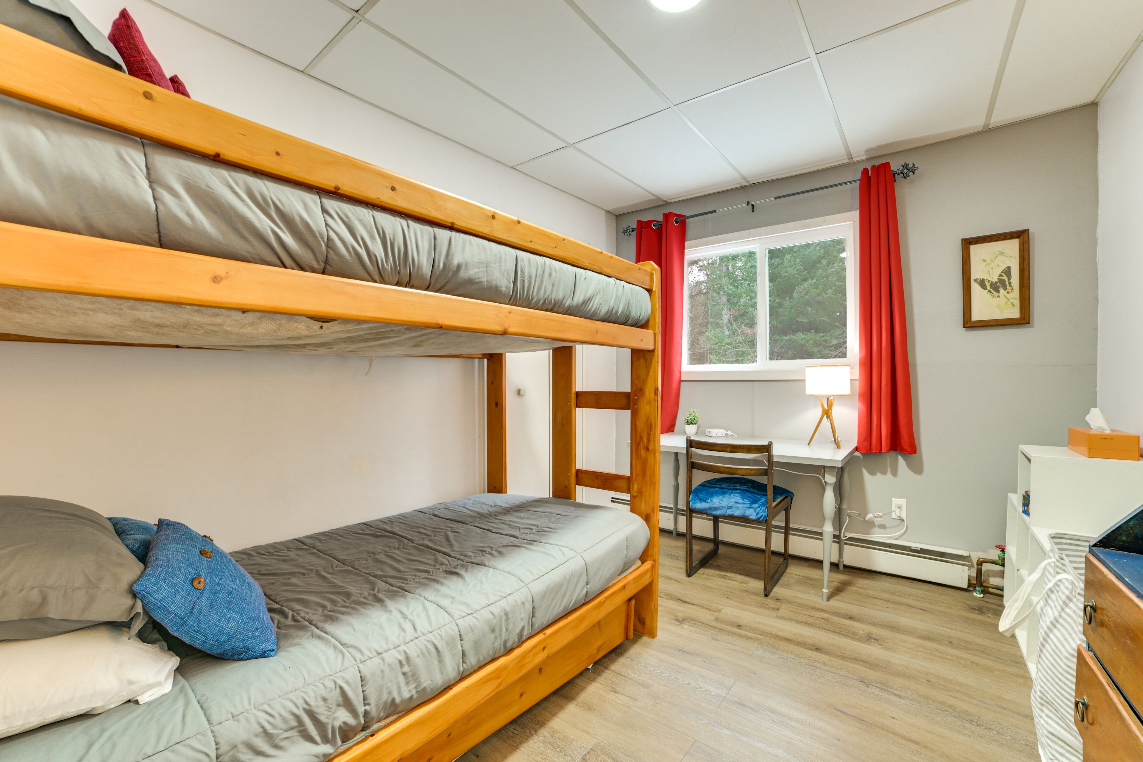 Bedroom 4 | Twin Bunk Bed w/ Twin Trundle | Desk