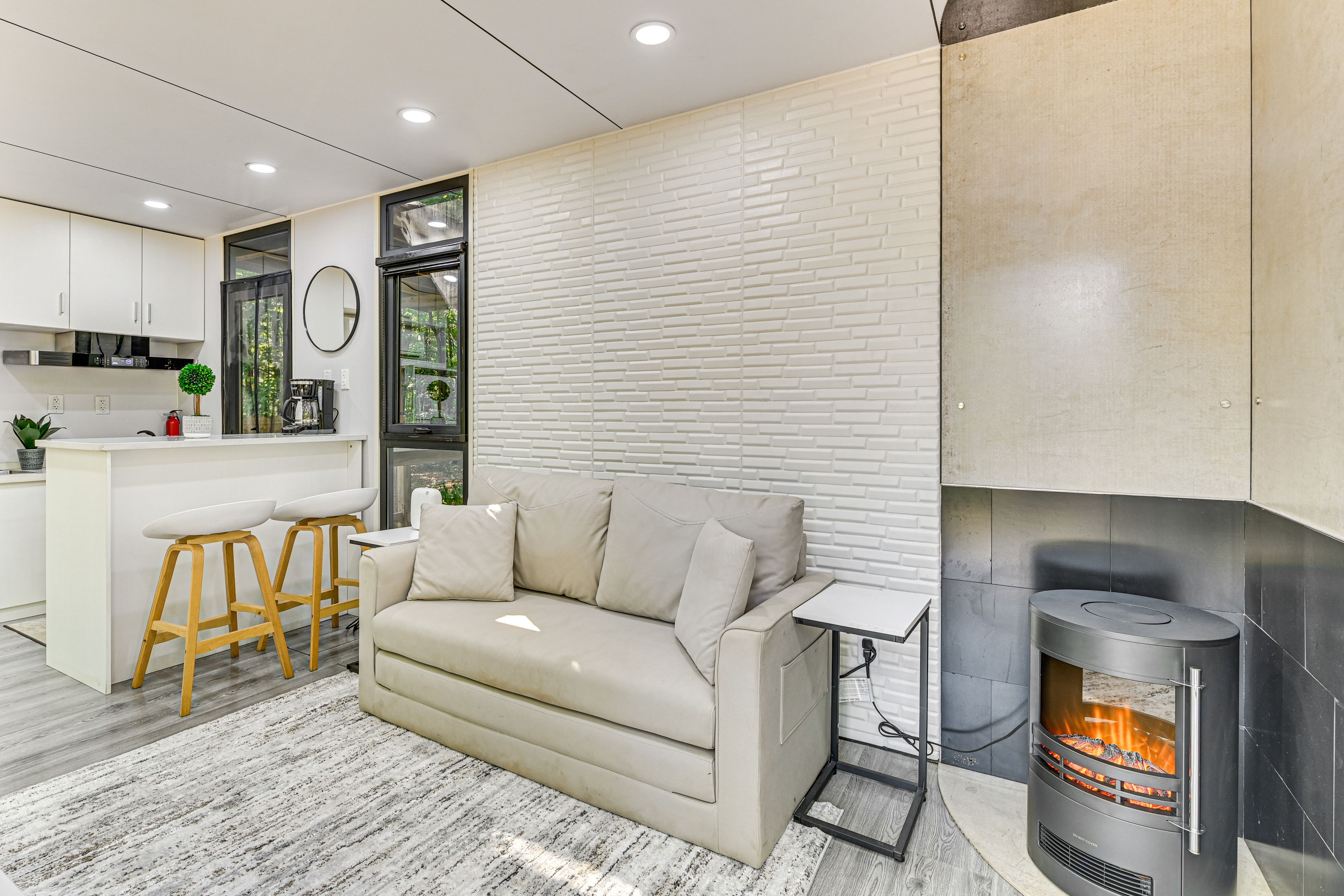 Living Area | Mini-Split A/C & Heating | Free WiFi