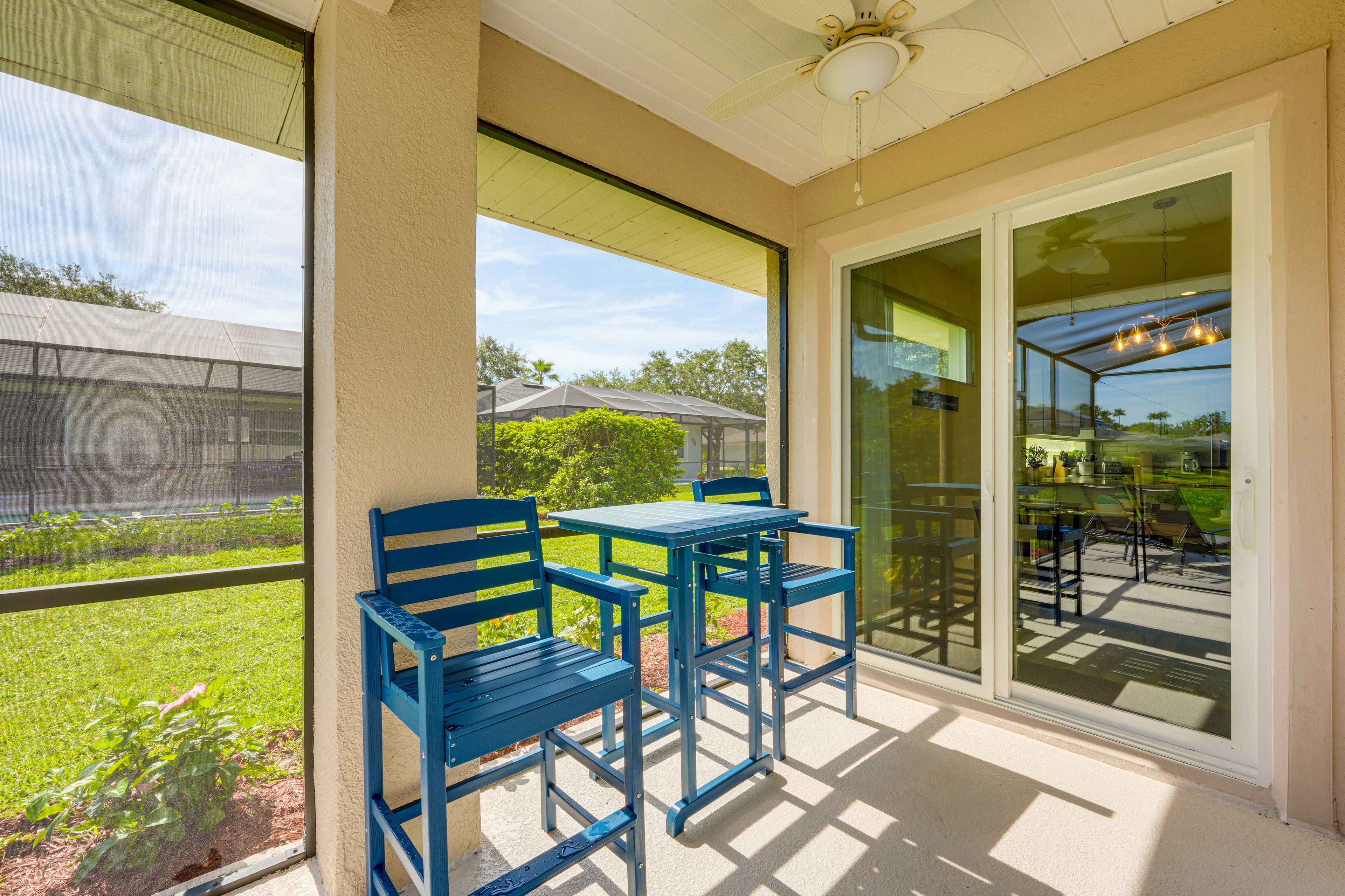 Covered Patio | Dining Area