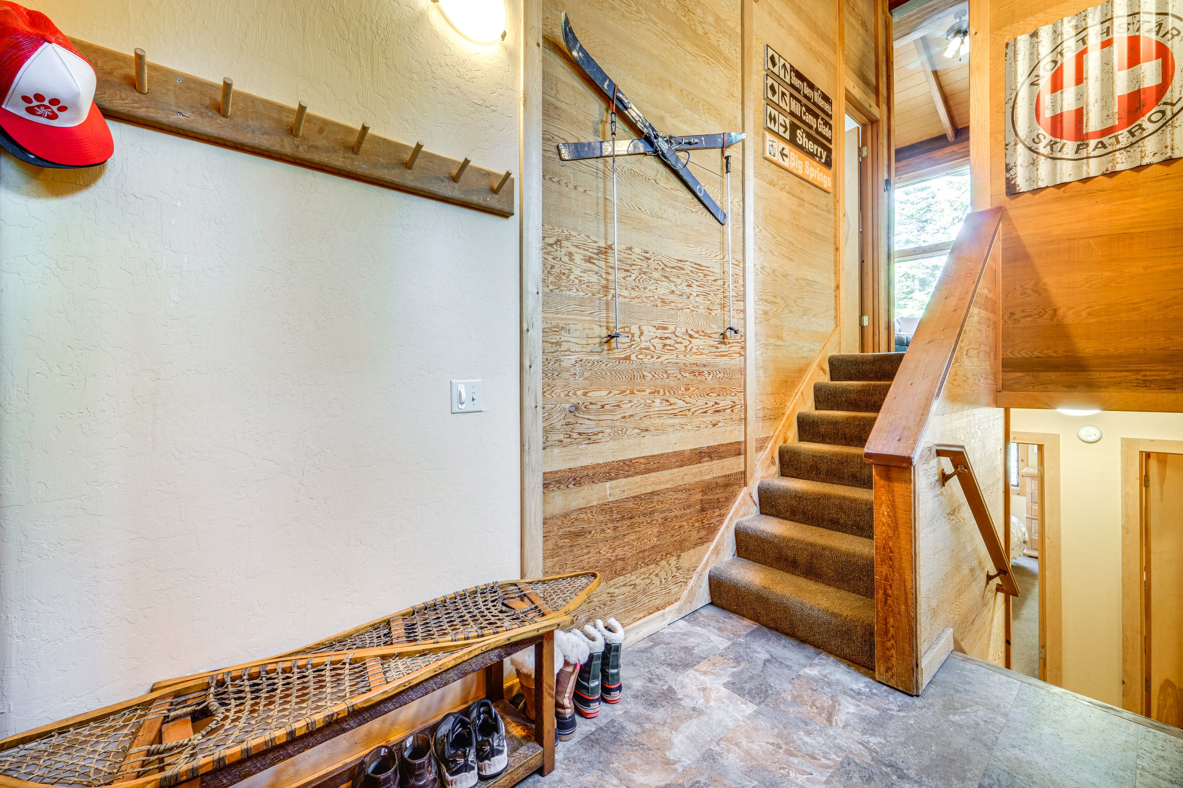 Stairs to Upper/Lower Levels