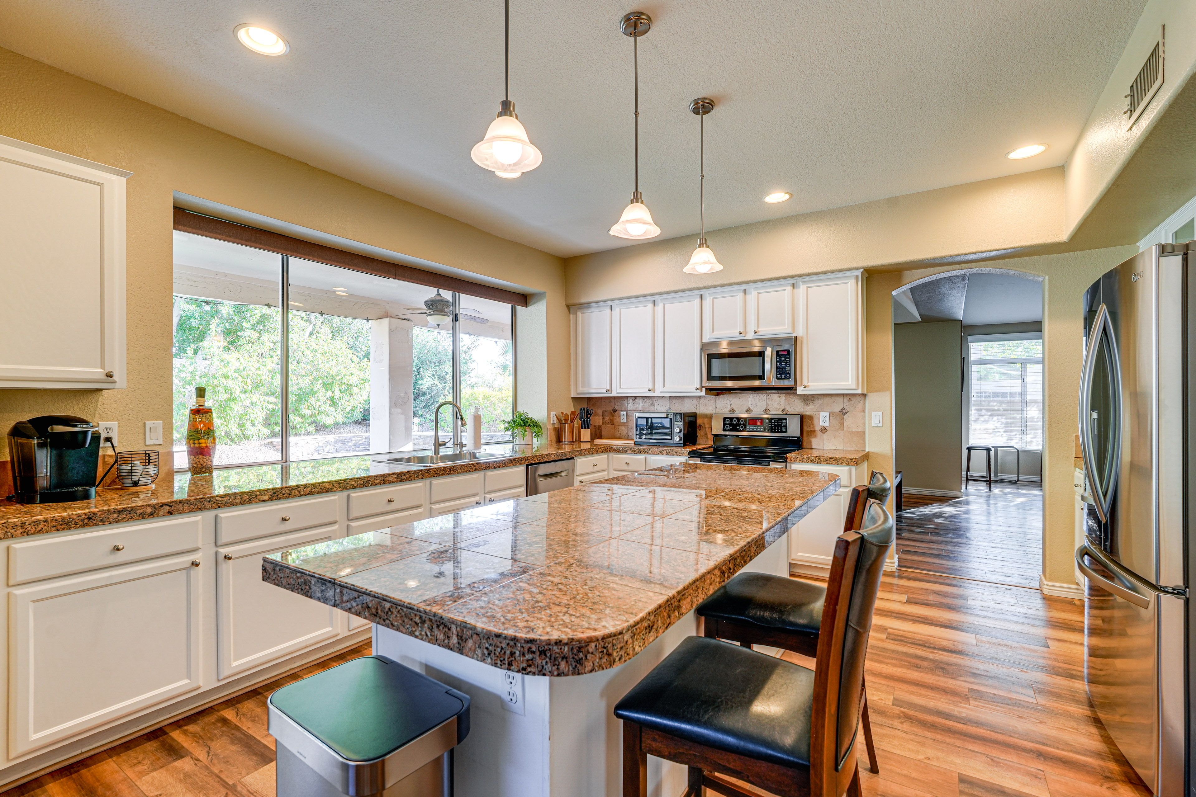 Kitchen | 1st Floor | Keurig Coffee Maker | Toaster Oven | Cooking Basics