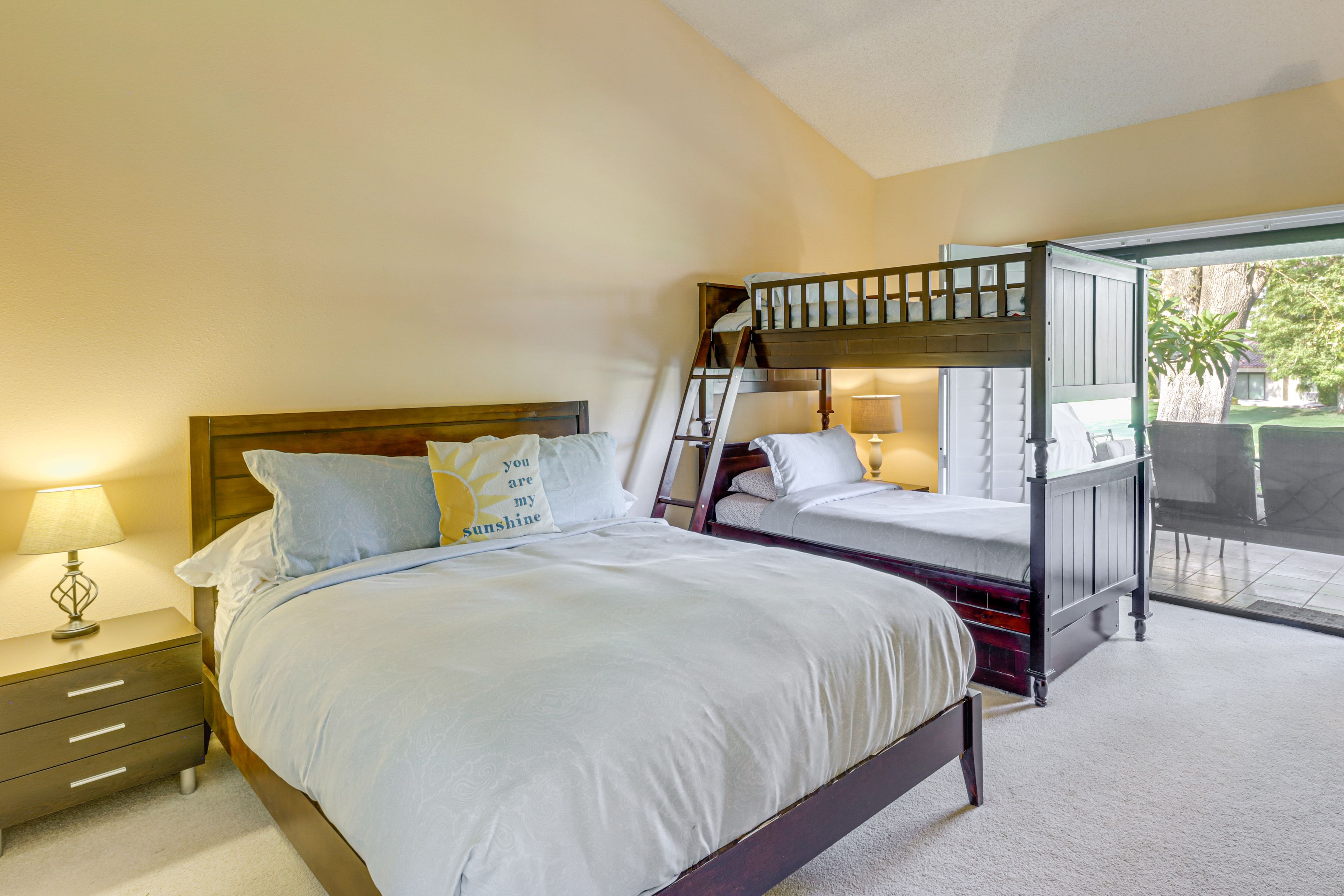 Bedroom 2 | Queen Bed | Twin Bunk Bed
