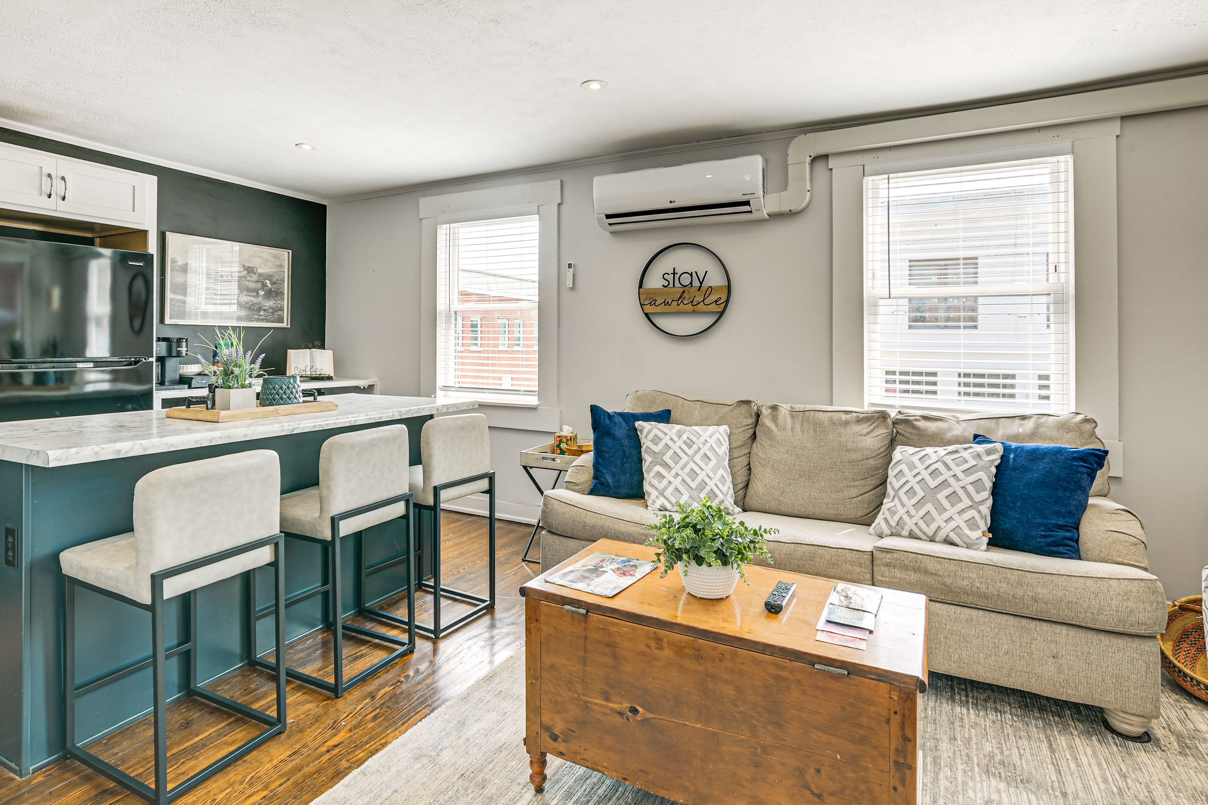 Williamstown Vacation Rental | 3BR | 2BA | 950 Sq Ft | Stairs to Enter