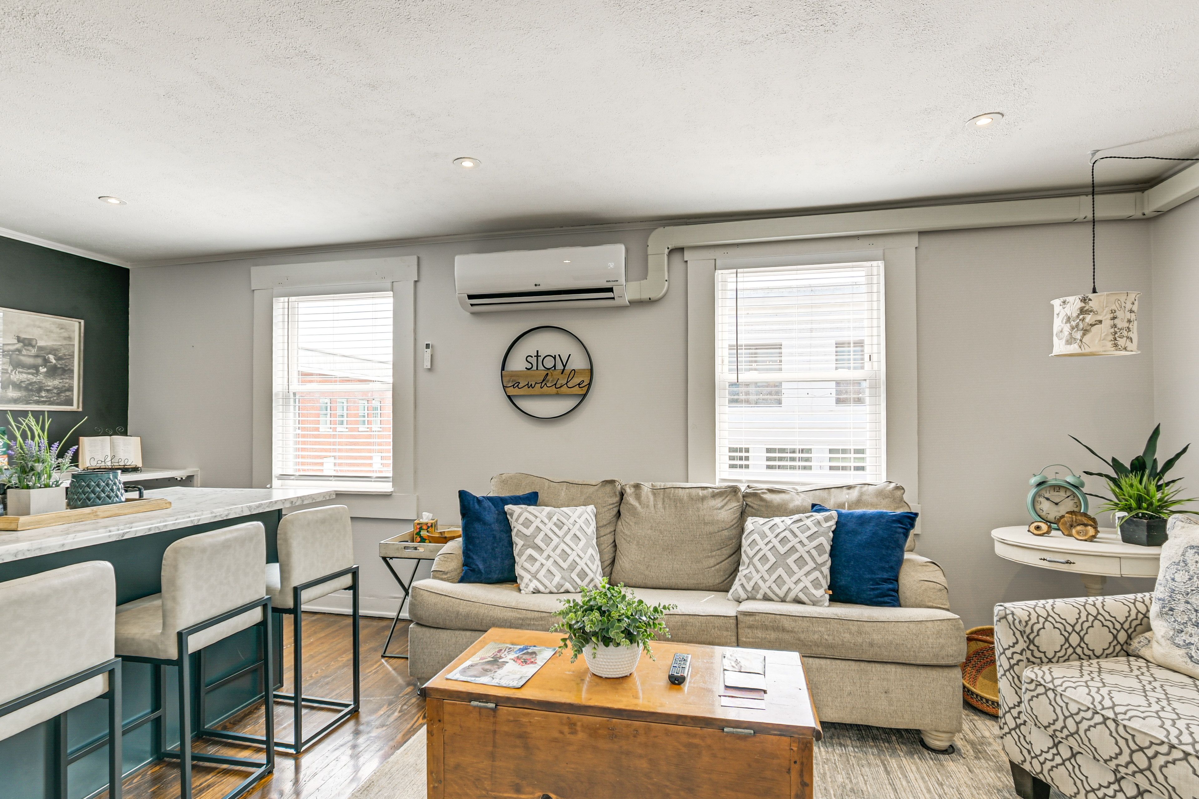 Living Room | Queen Sleeper Sofa | Smart TV
