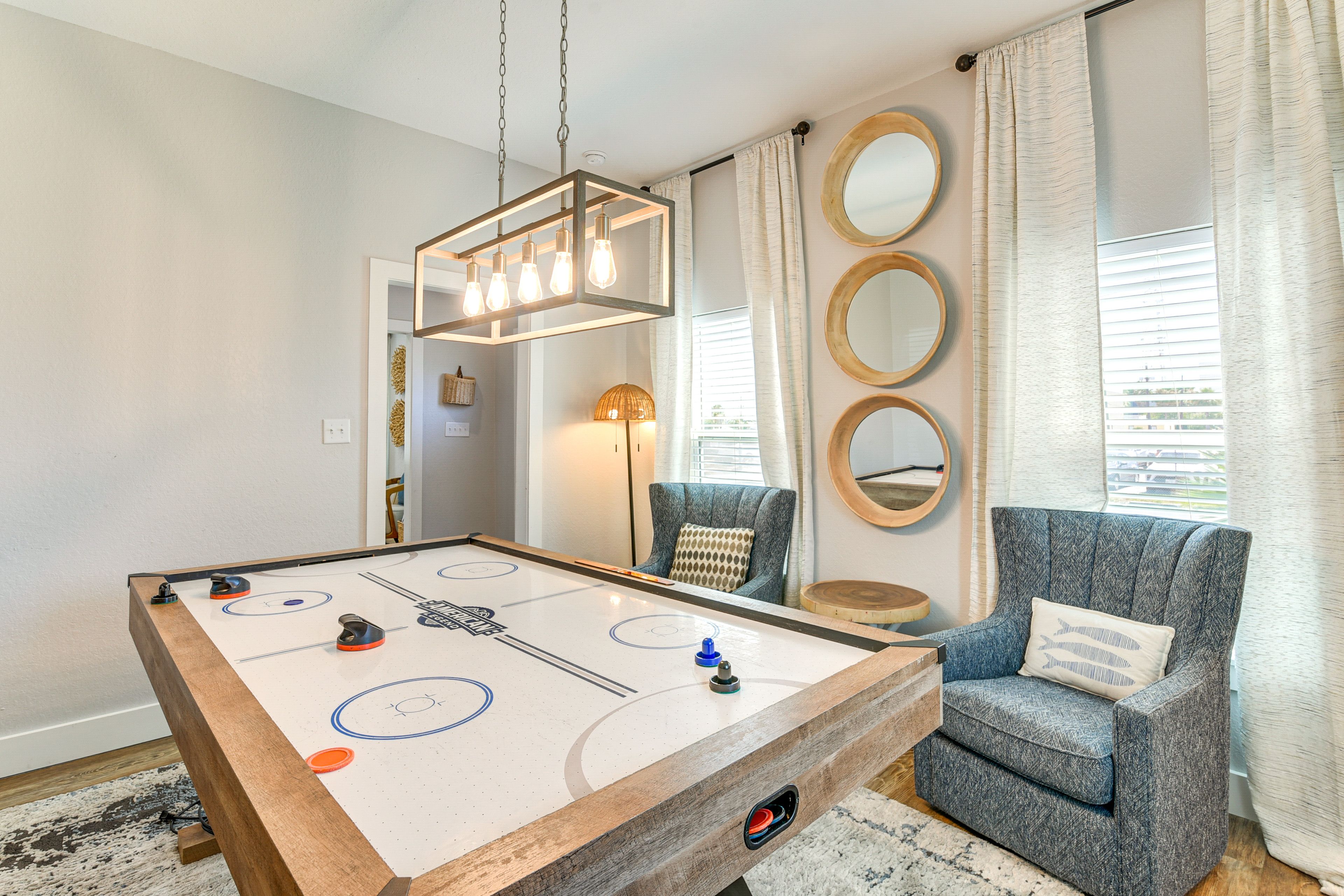 Game Room | Air Hockey Table | Board Games | 1st Floor