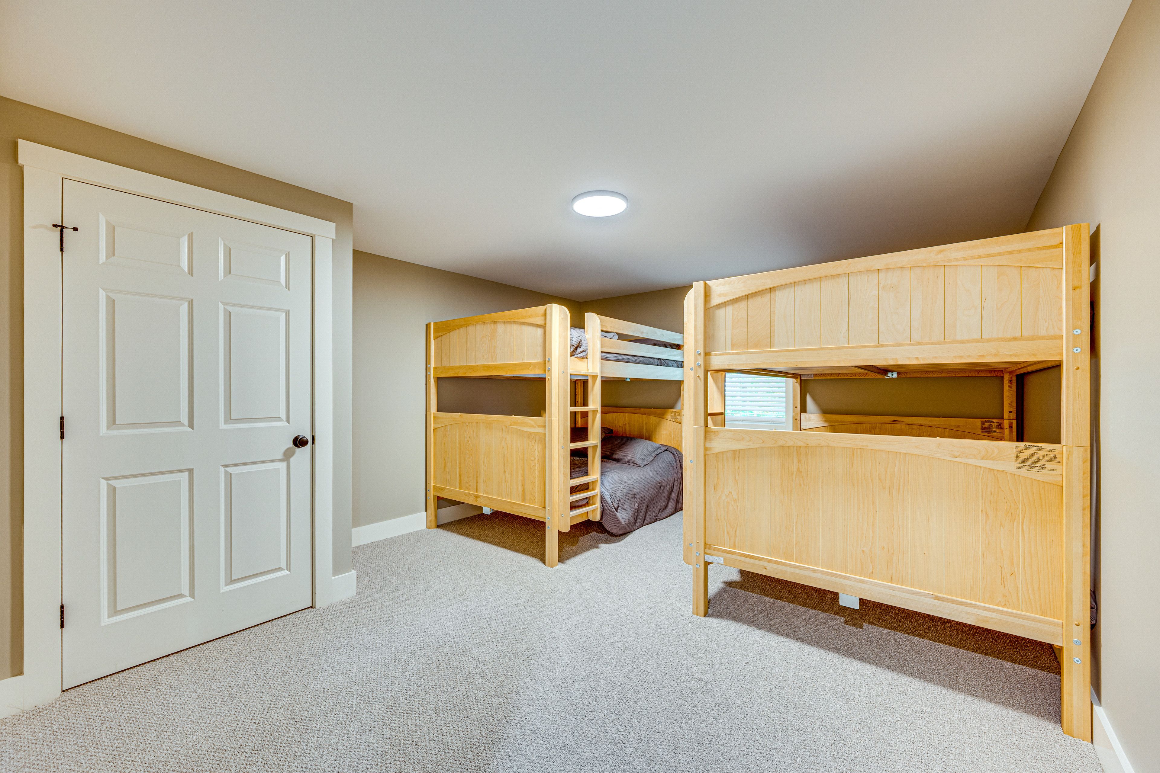 Bedroom 3 | 2 Full XL Bunk Beds | Lower Level