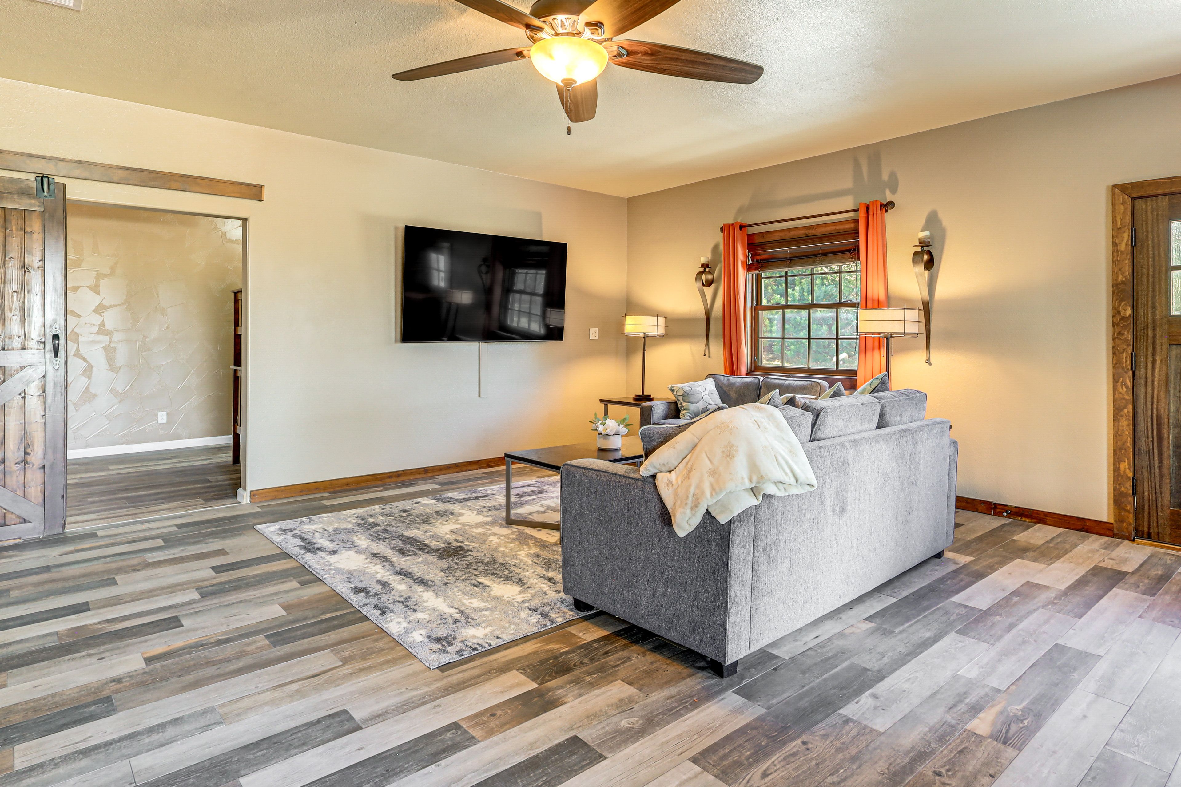 Living Room | 1st Floor | Queen Sleeper Sofa