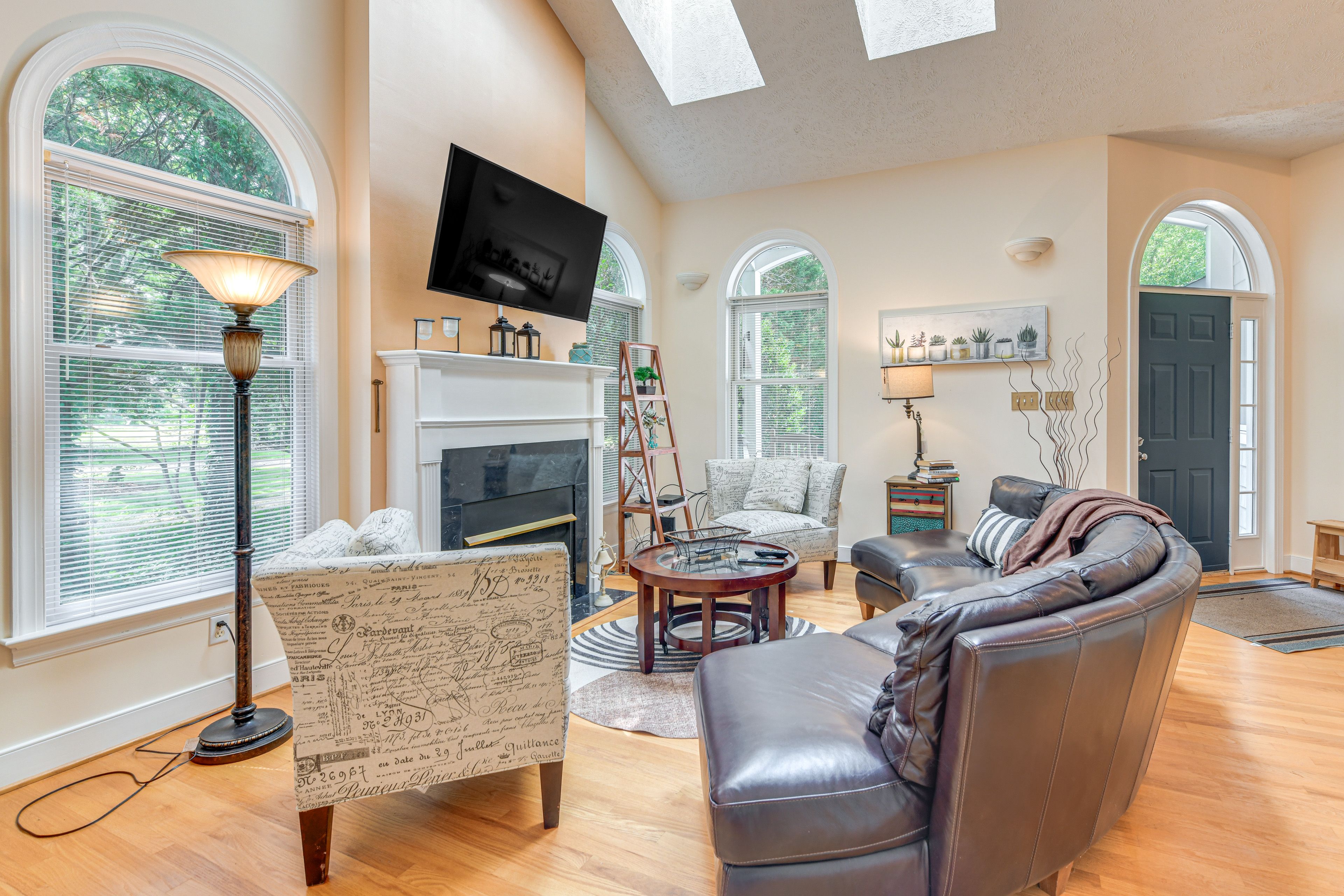 Living Room | 1st Floor | Organ | Fireplace