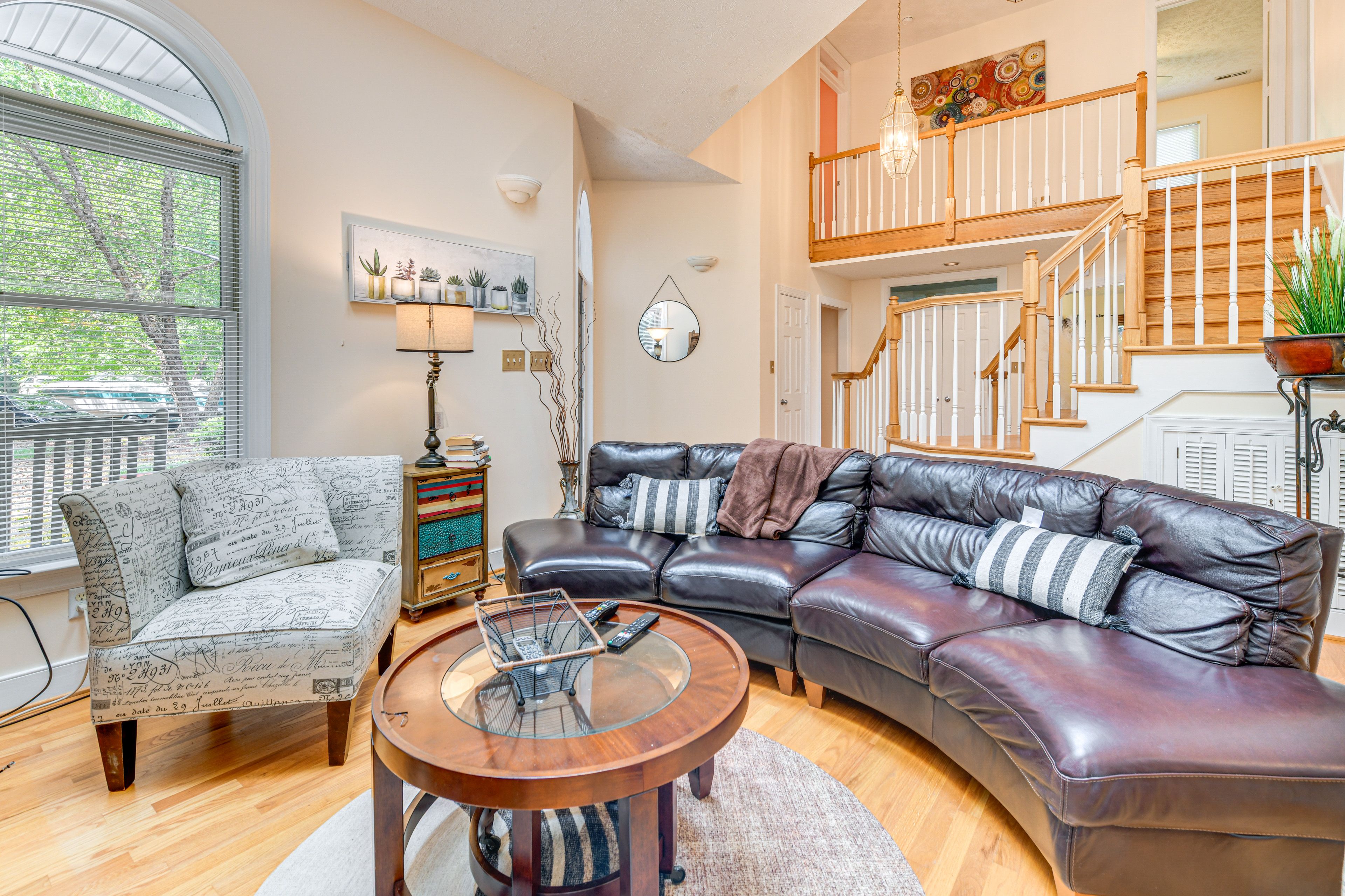 Property Interior | 2-Story Home | Free WiFi | Central A/C & Heating