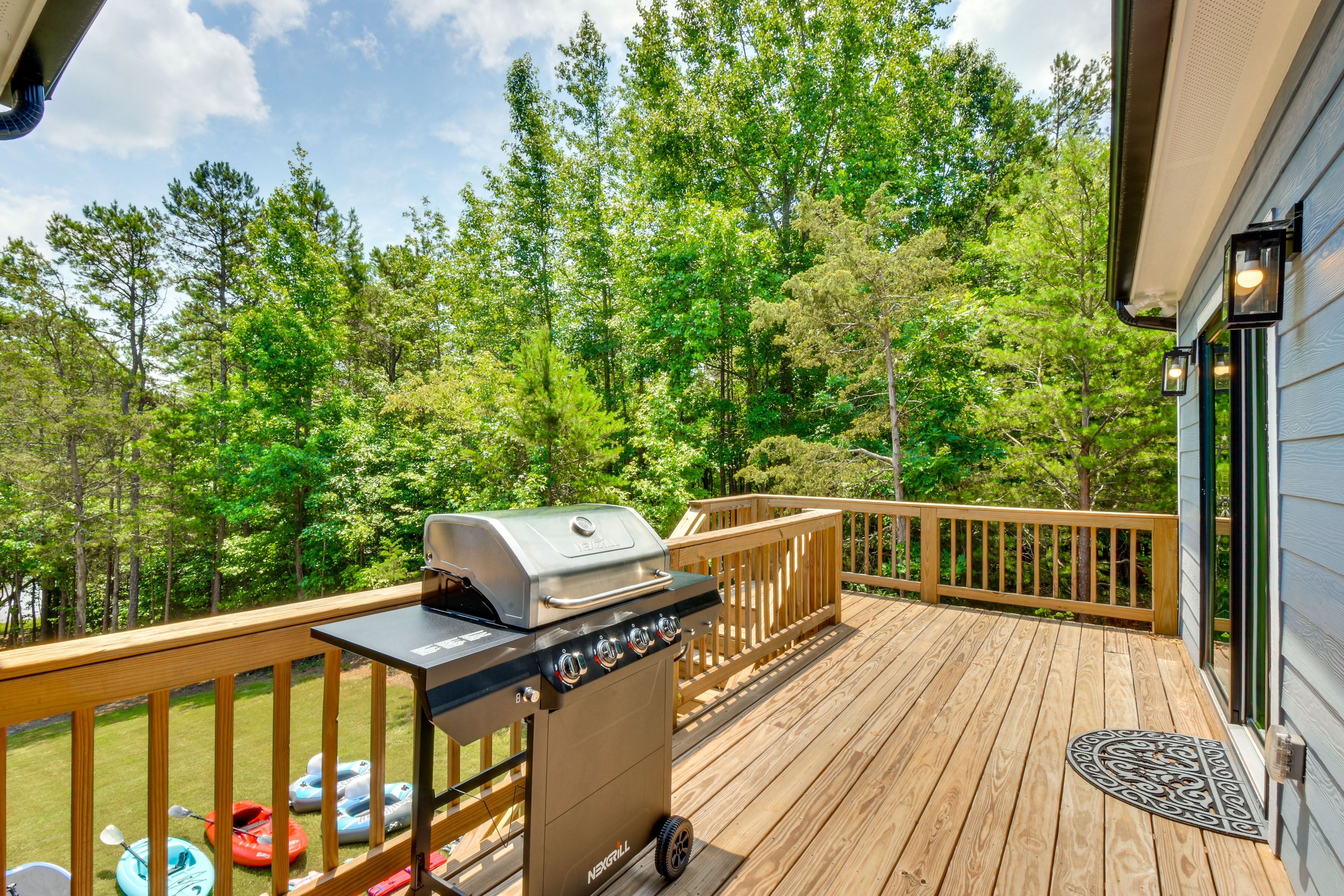Private Deck | 1st Floor | Access via Screened Porch