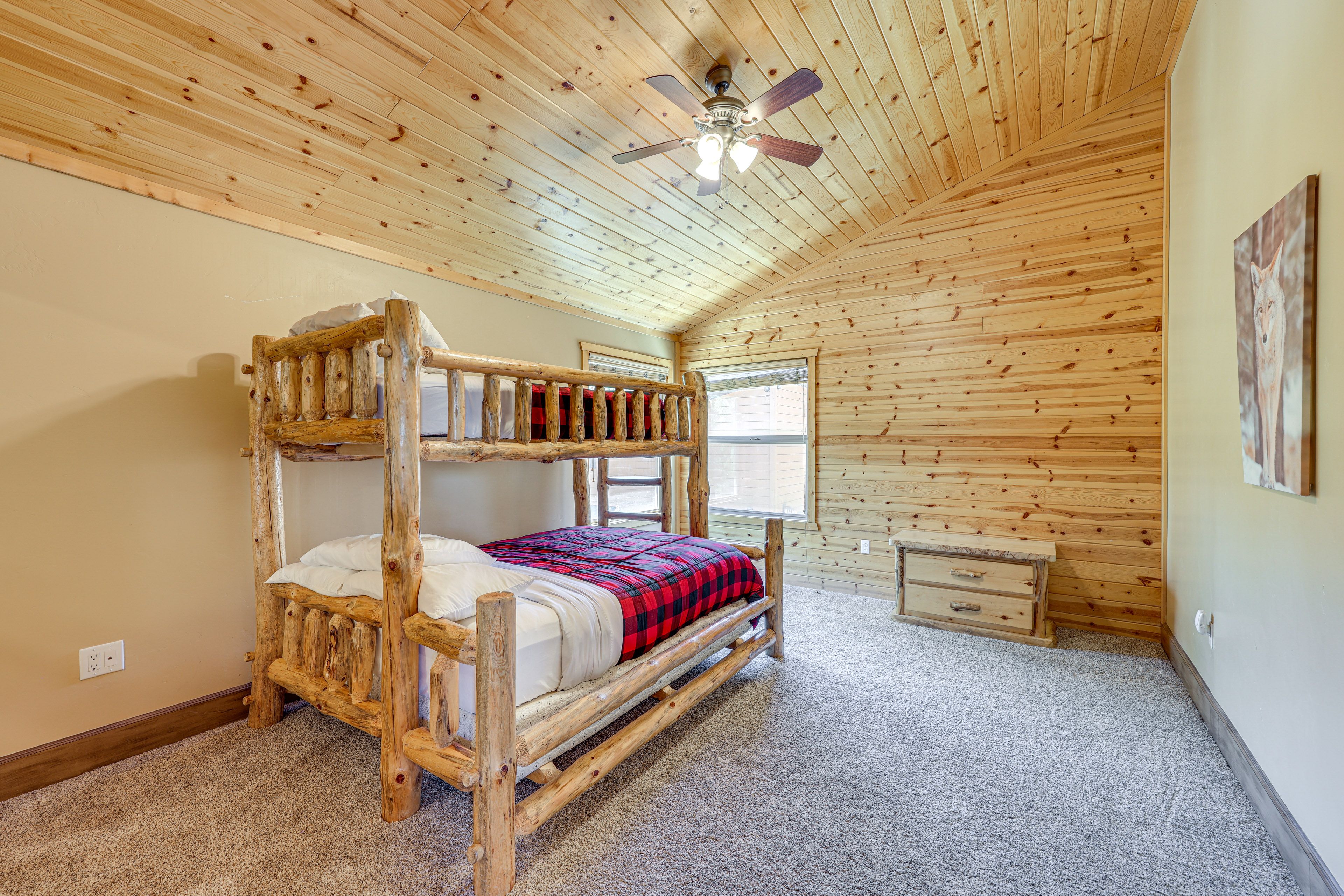 Bedroom 3 | 2nd Floor | Twin/Queen Bunk Bed