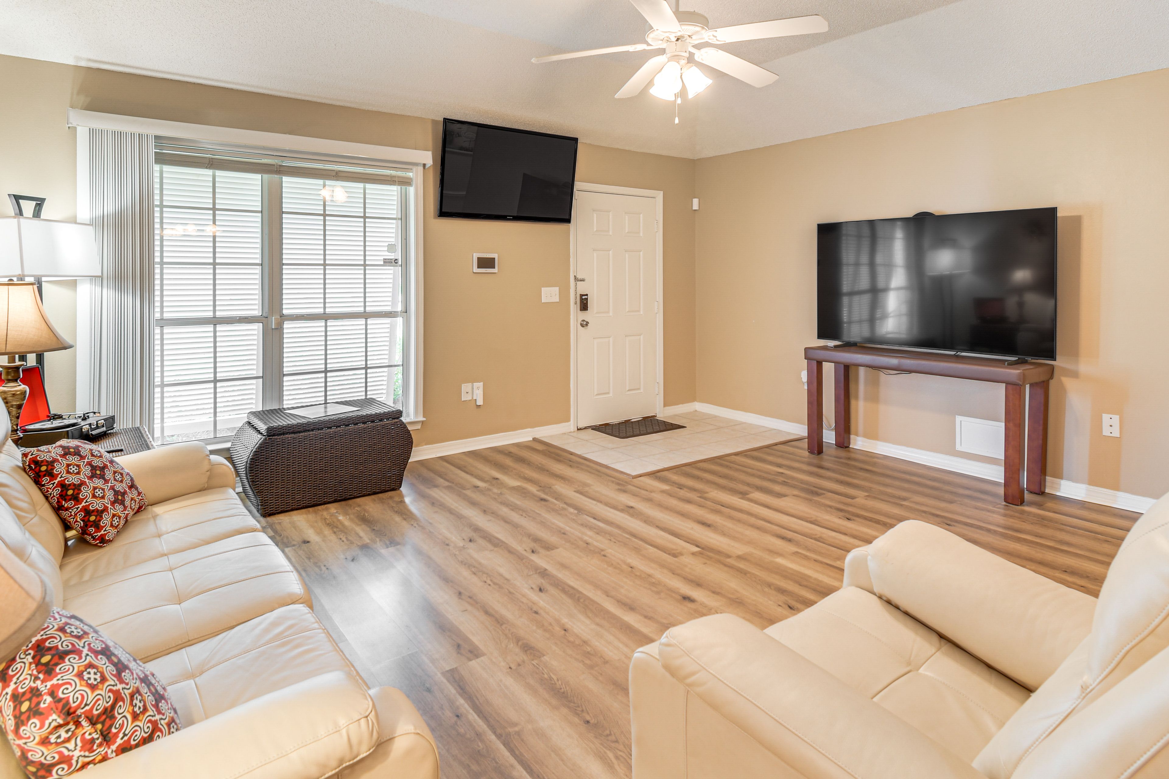 Living Room | Smart TVs | Single-Story Home