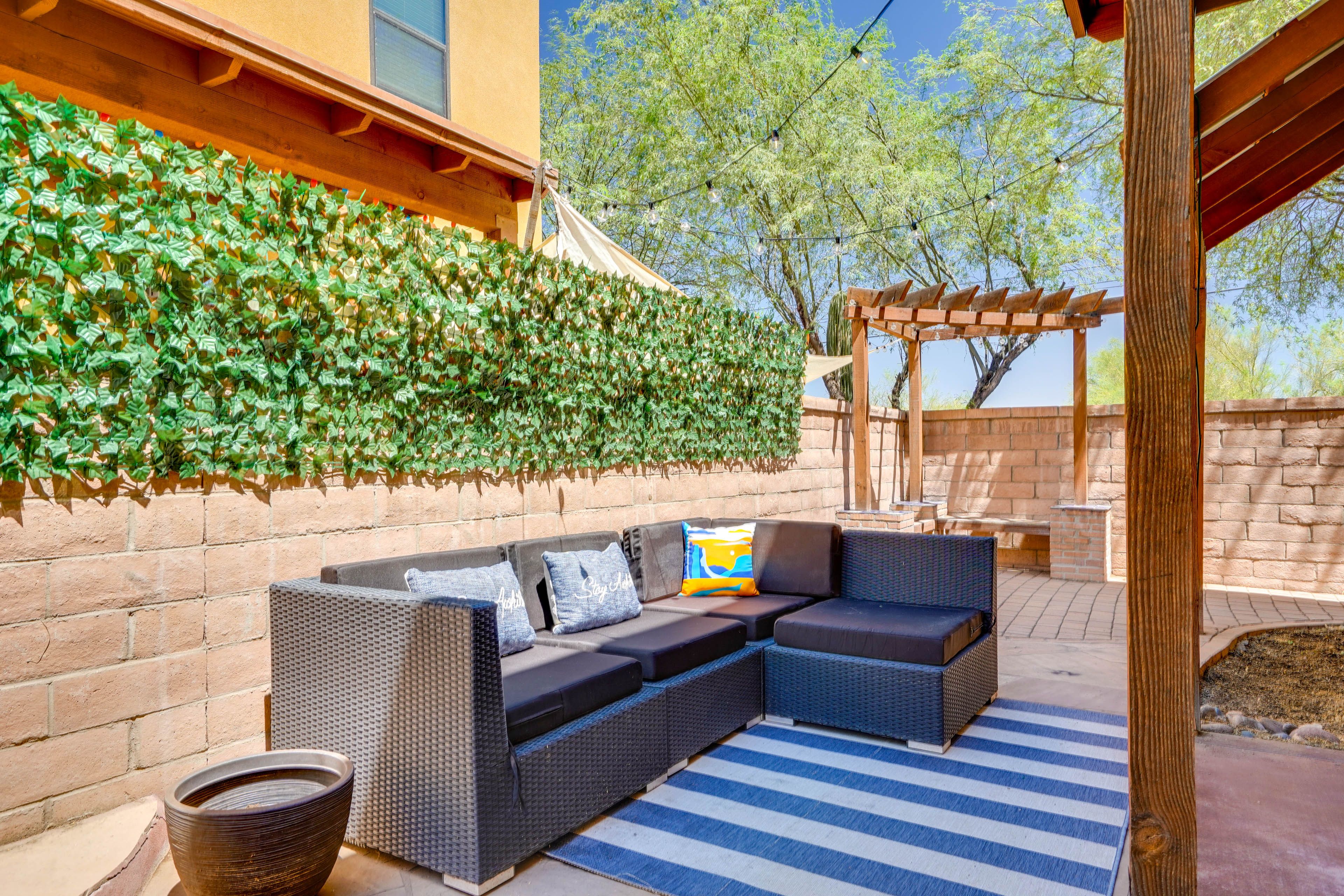 Enclosed Patio | Gas Grill | 2-Story Home
