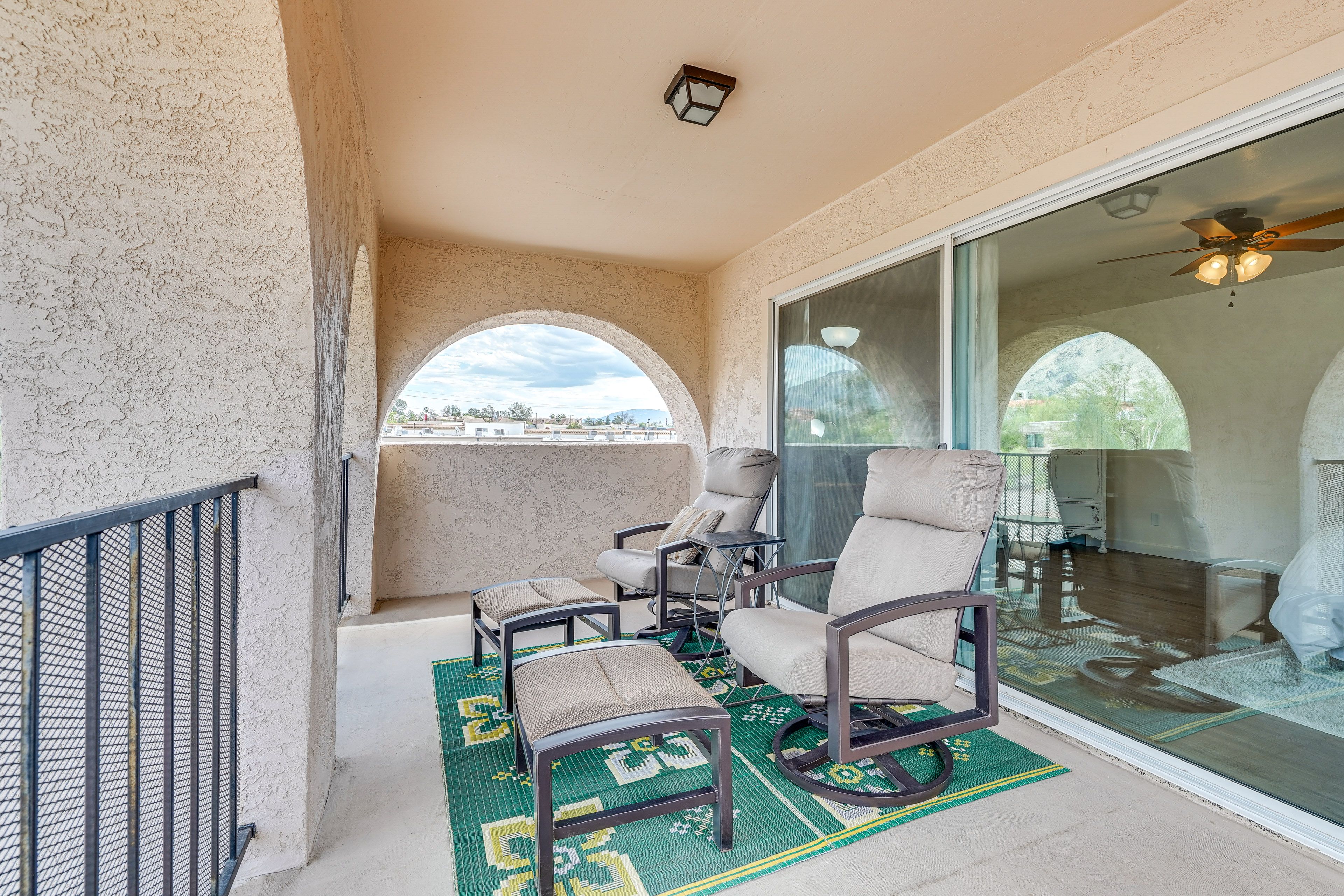 Private Balcony | 2nd Floor | Access via Bedroom 1
