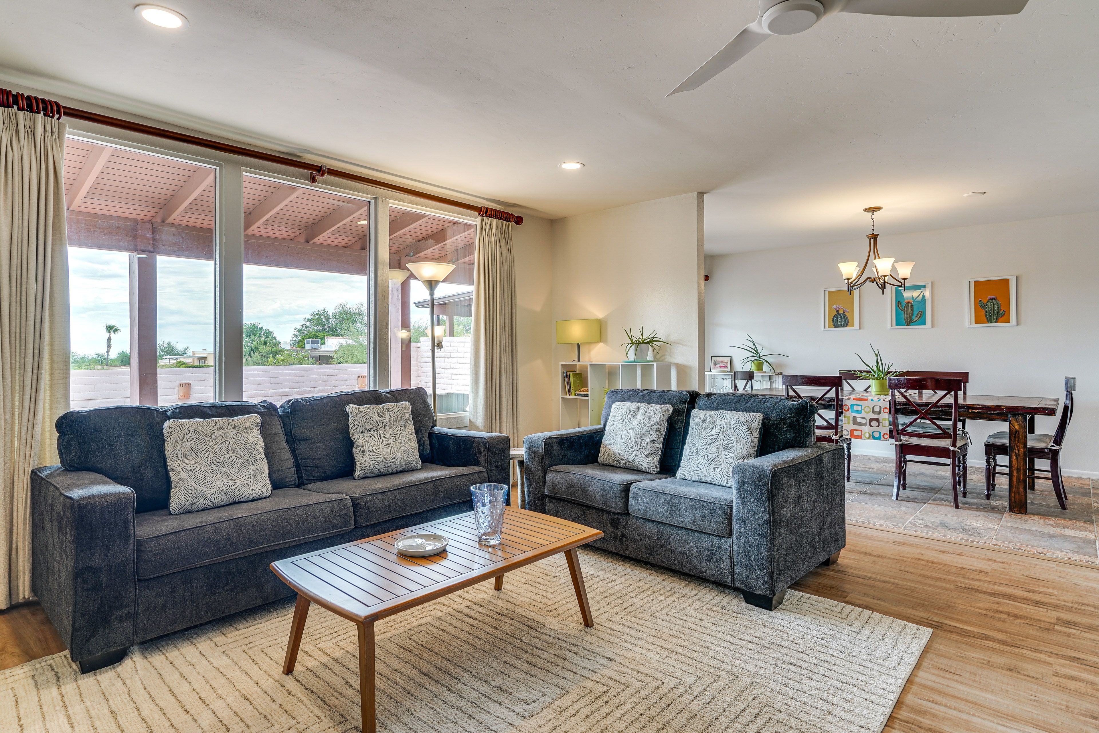 Tucson Vacation Rental | 3BR | 3BA | 2,240 Sq Ft | Small Step to Enter