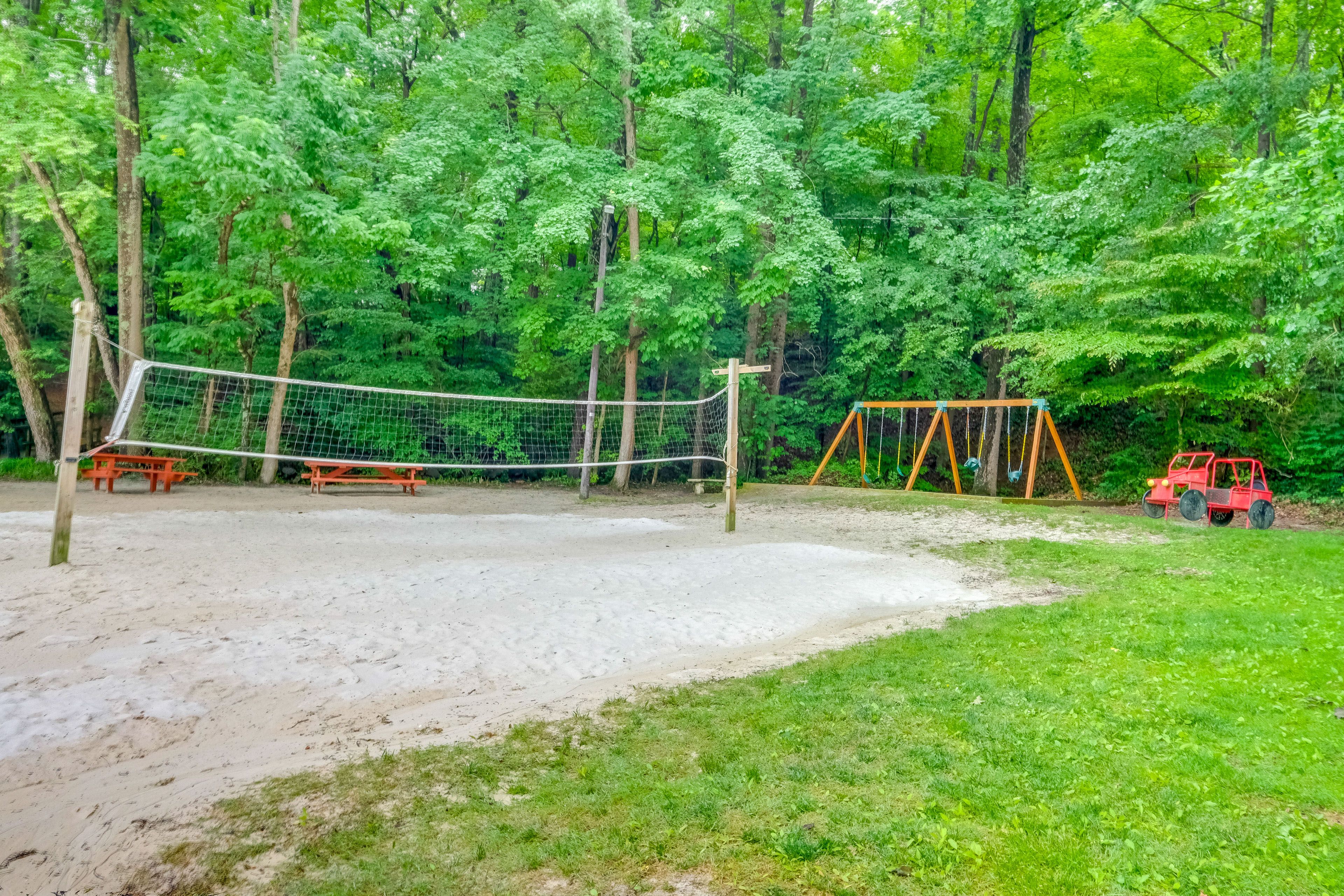 Community Sand Volleyball Court | Playground
