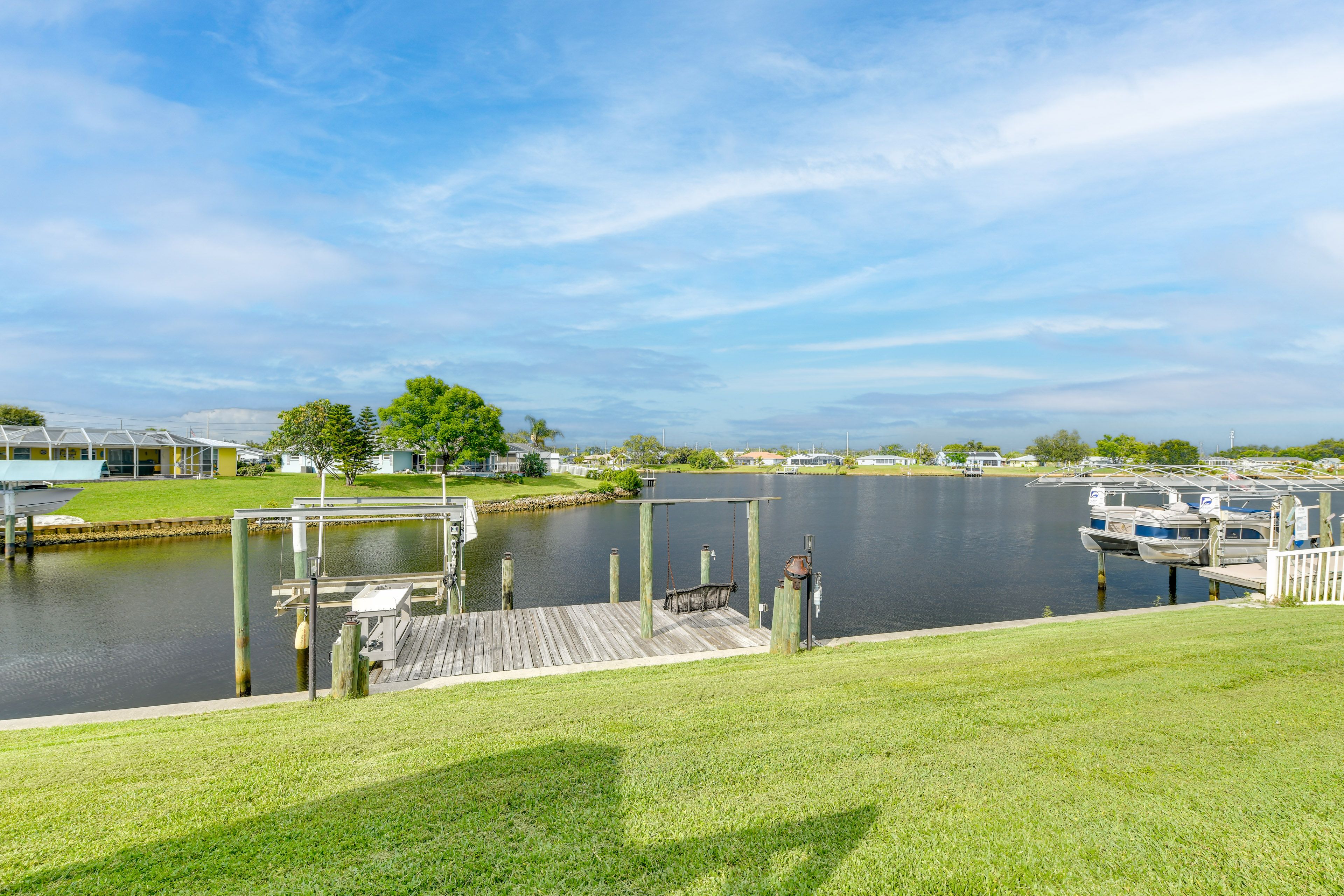 Private Backyard Area | Waterfront Location