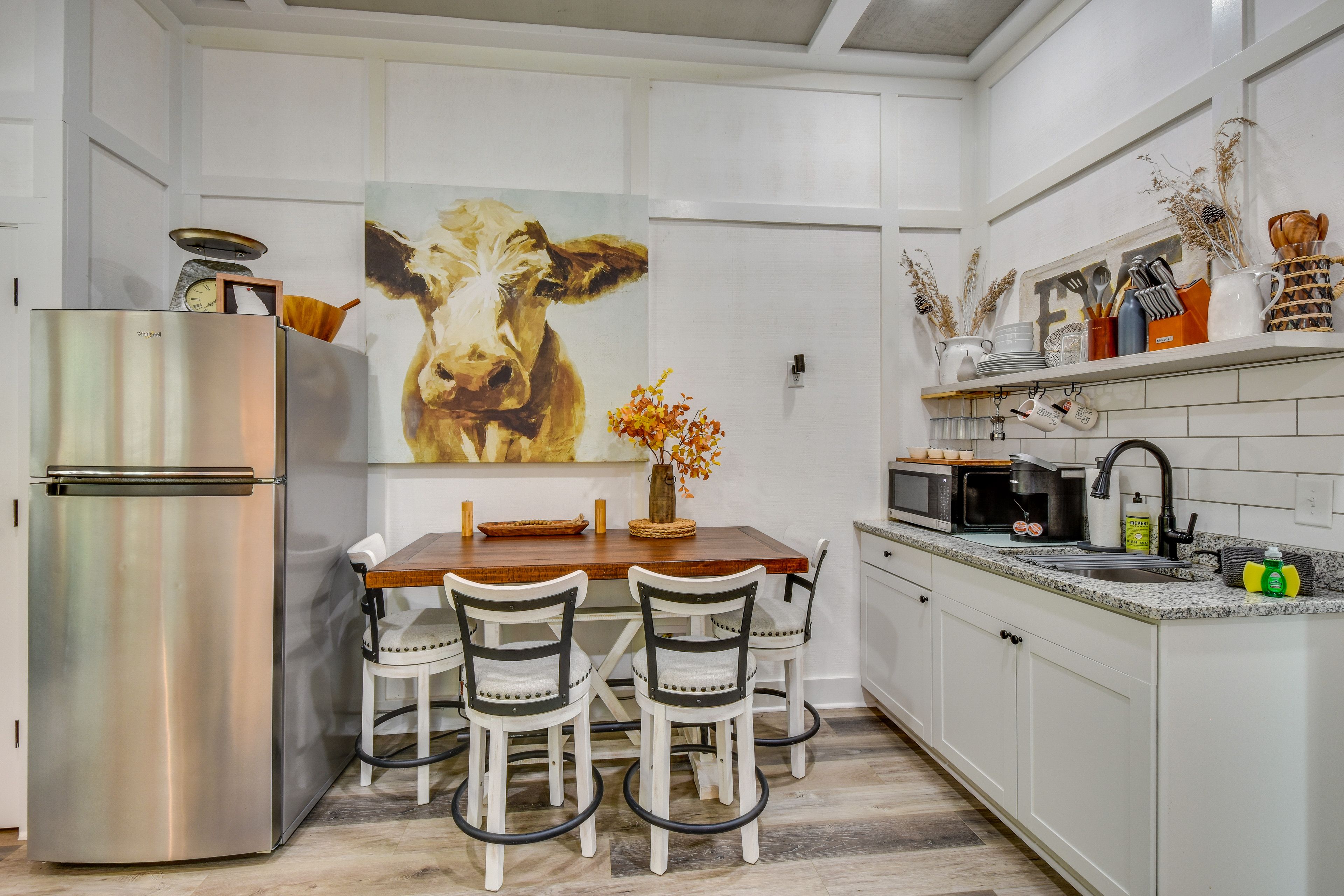 Kitchenette & Dining Area | Keurig Coffee Maker