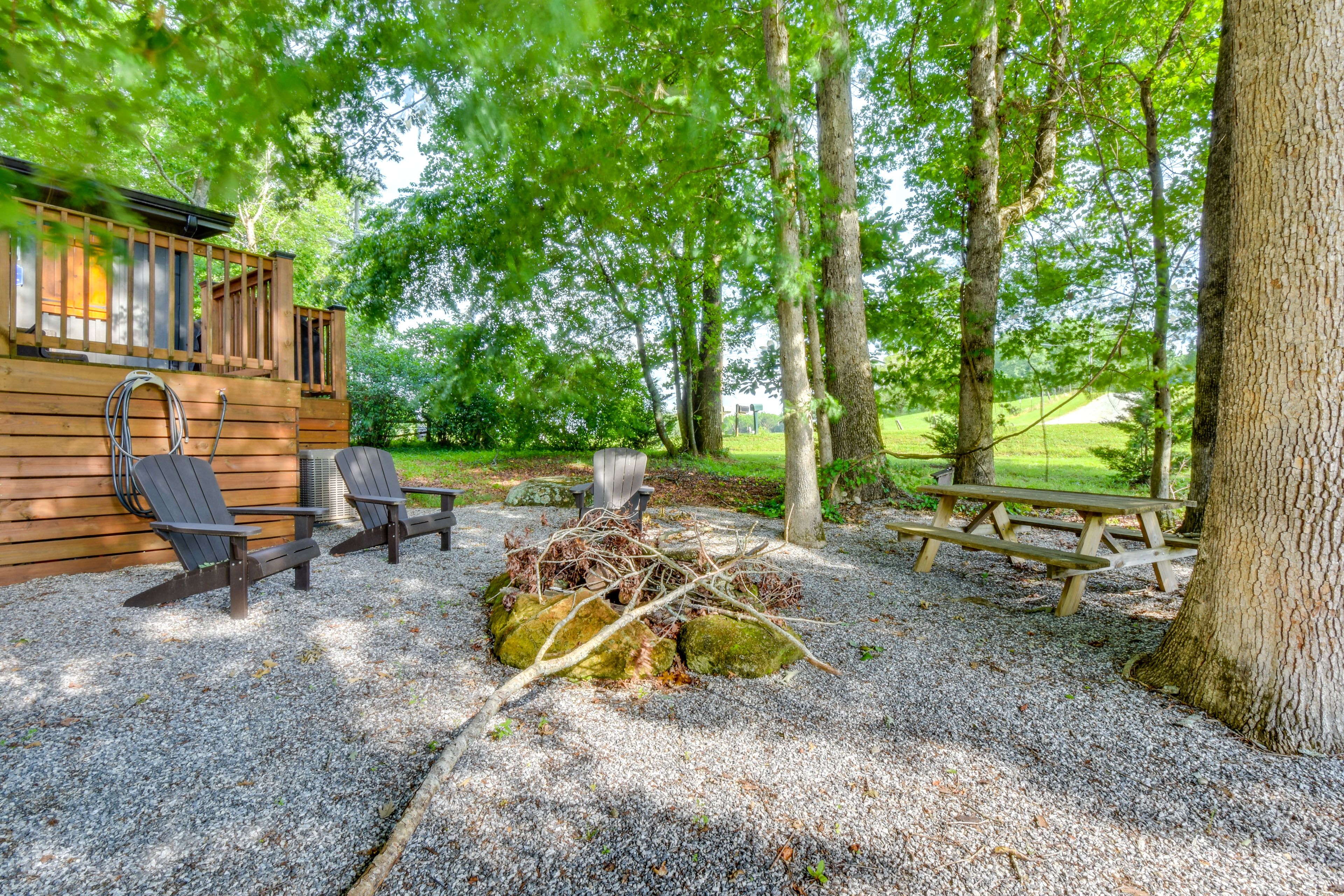Private Outdoor Space | Wood-Burning Fire Pit