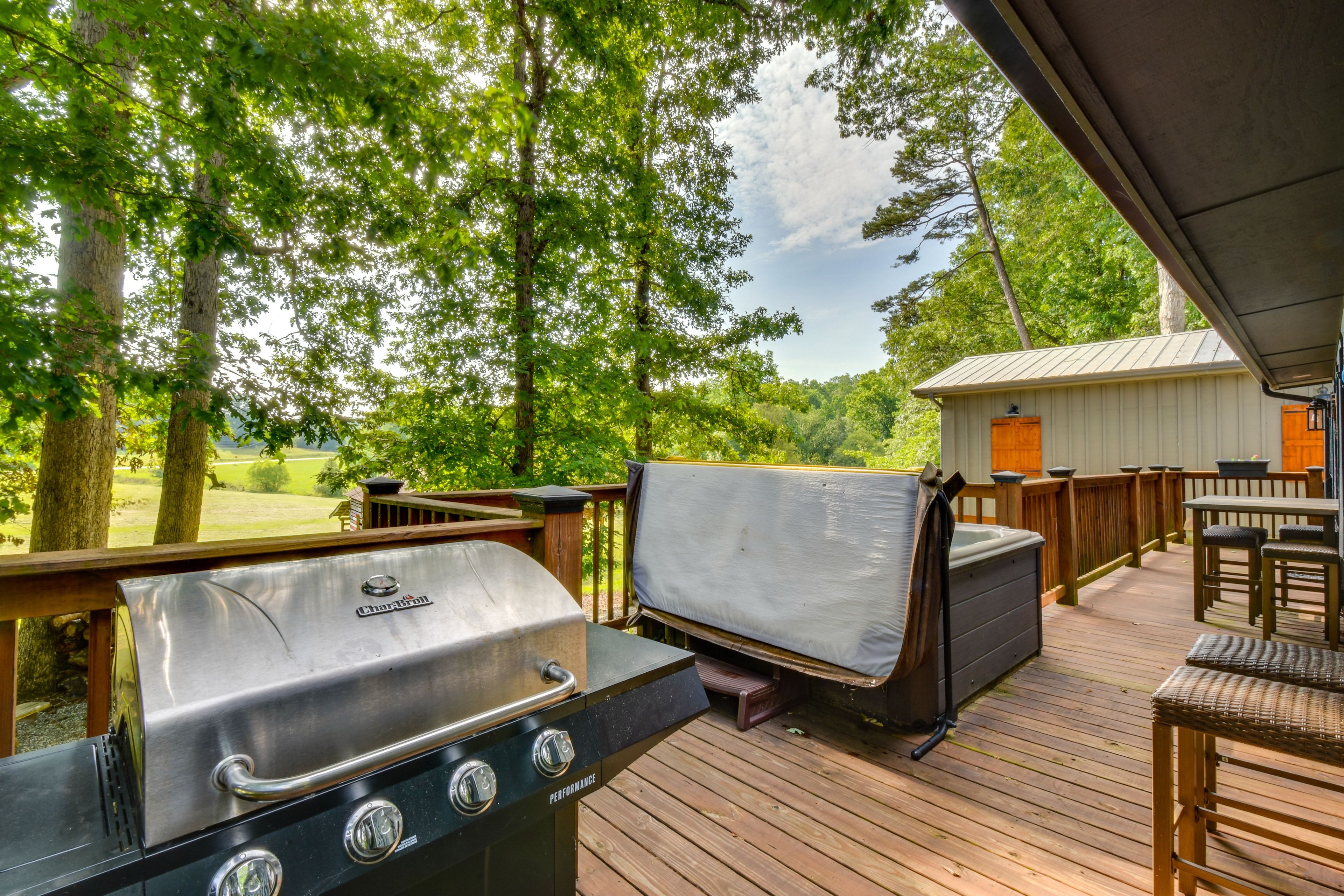 Wraparound Deck | Hot Tub | Gas Grill