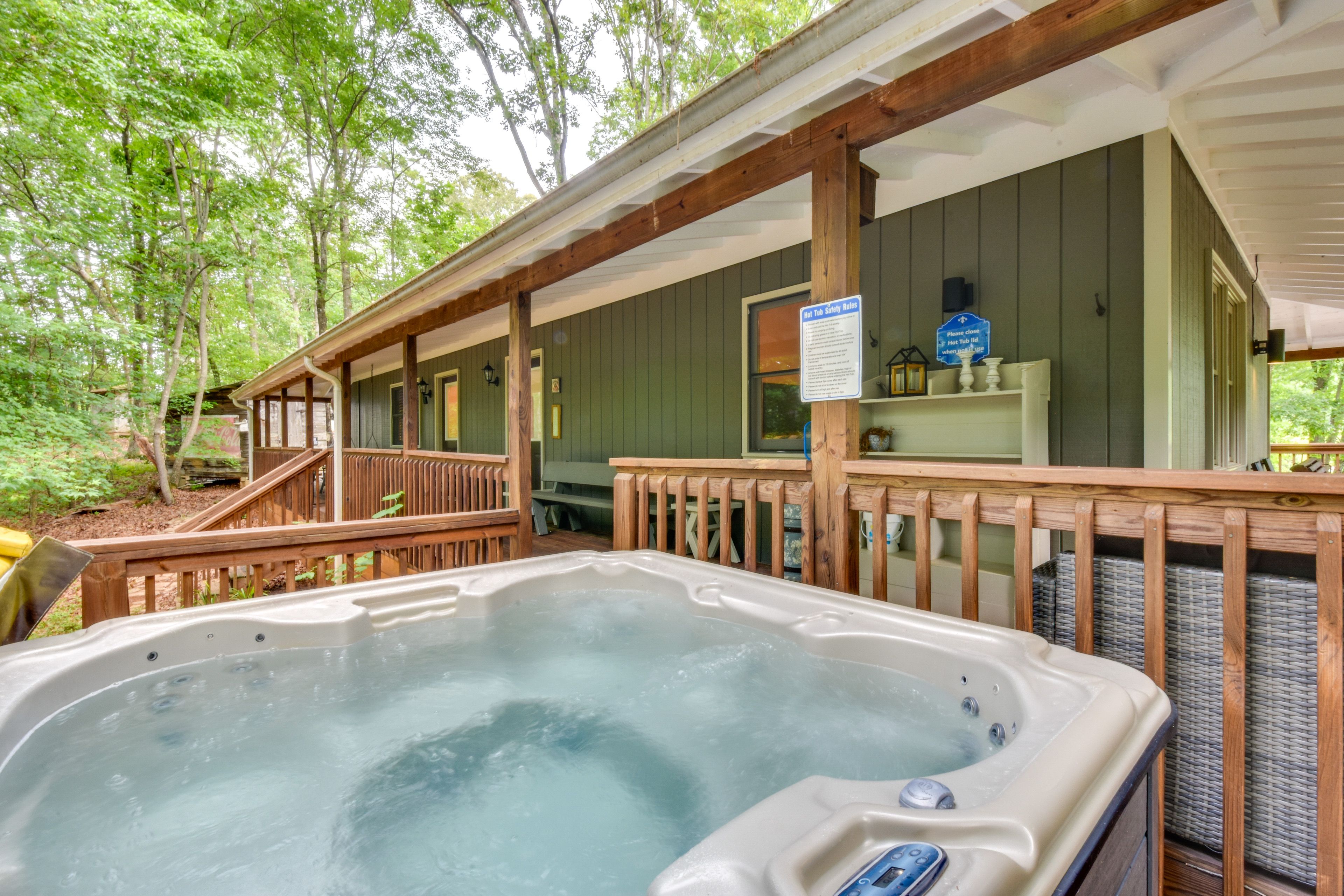 Wraparound Deck | Private Hot Tub