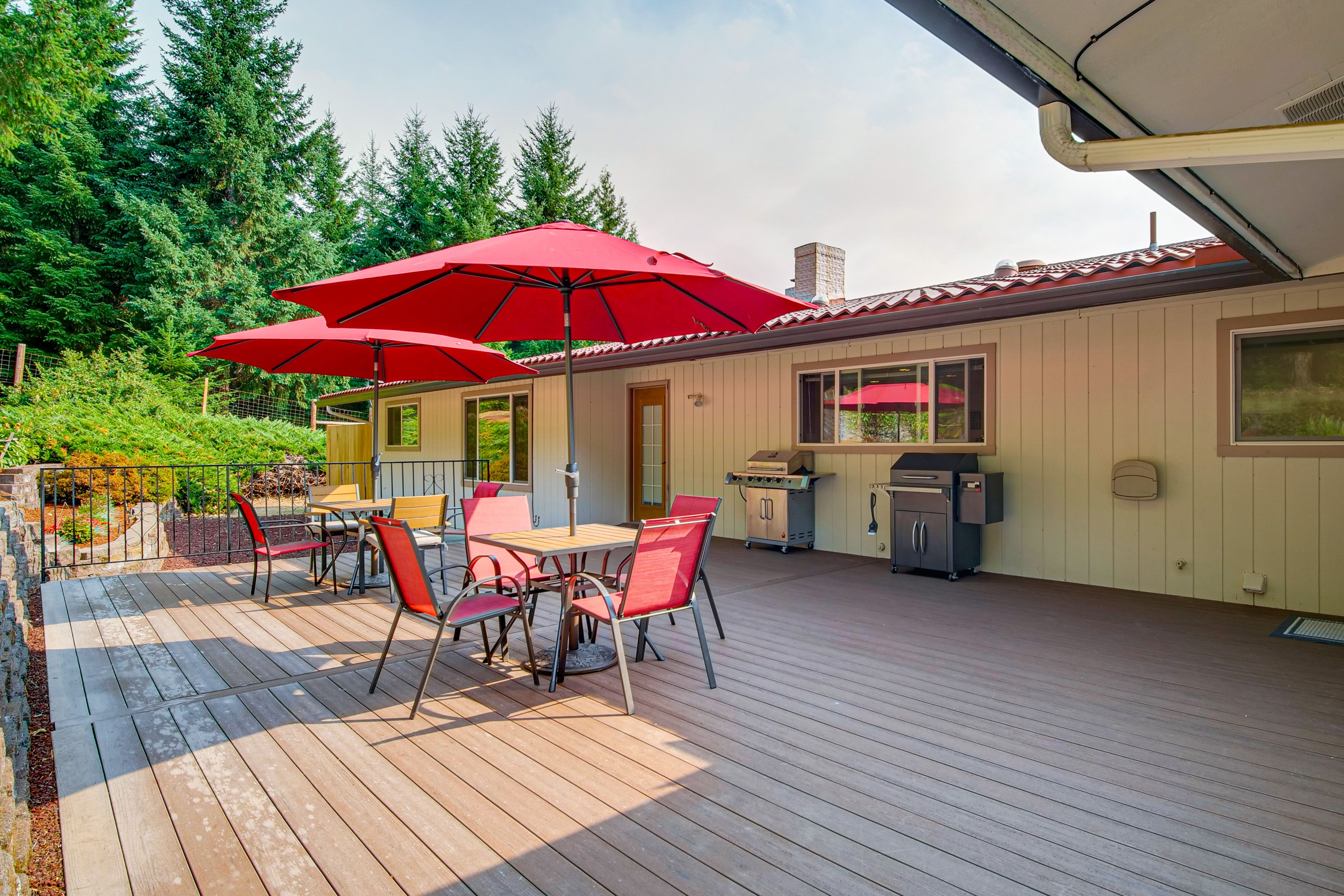 Furnished Deck | Gas Grill | Smoker
