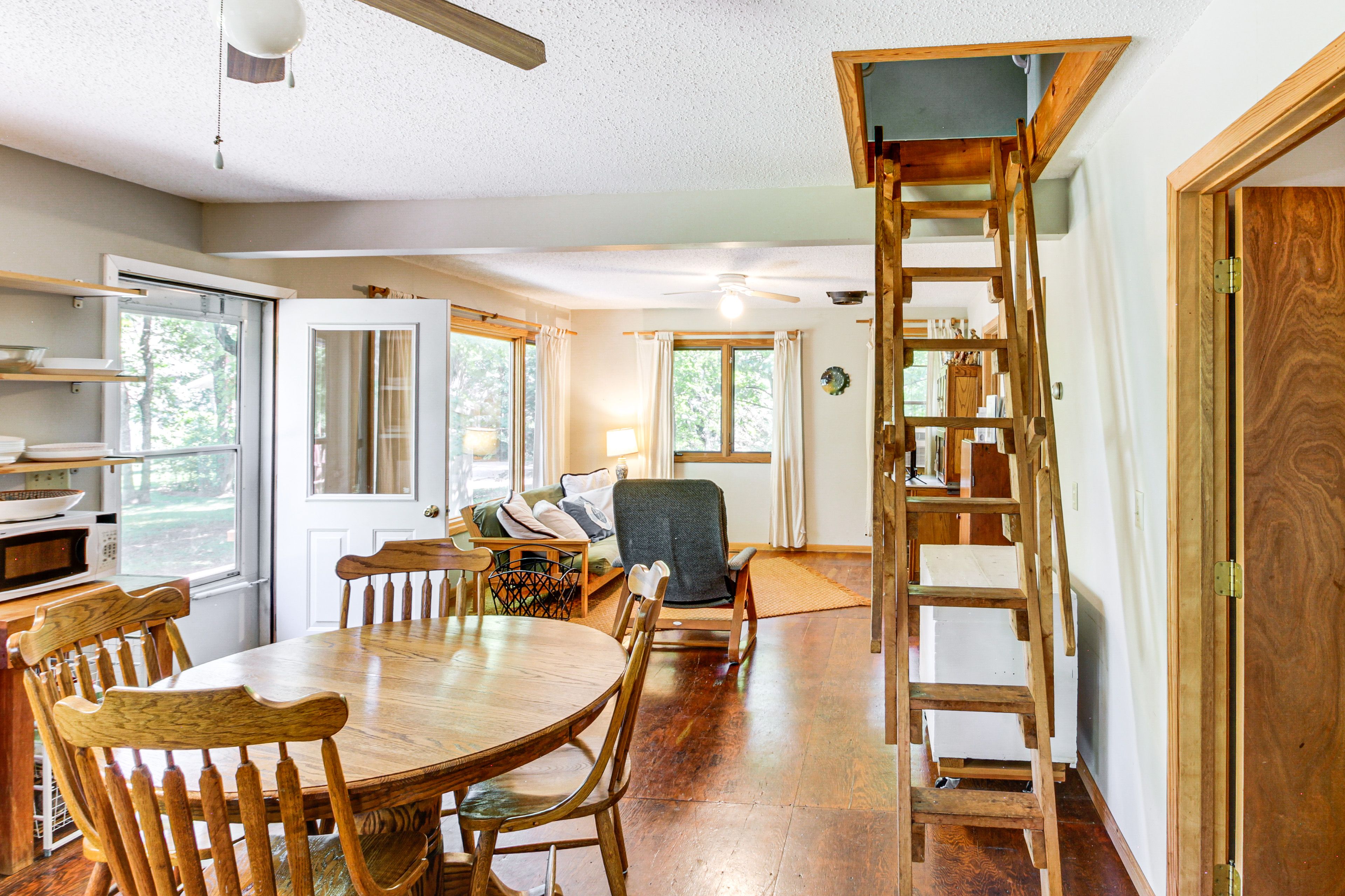 Dining Area | Dishware & Flatware | 1st Floor