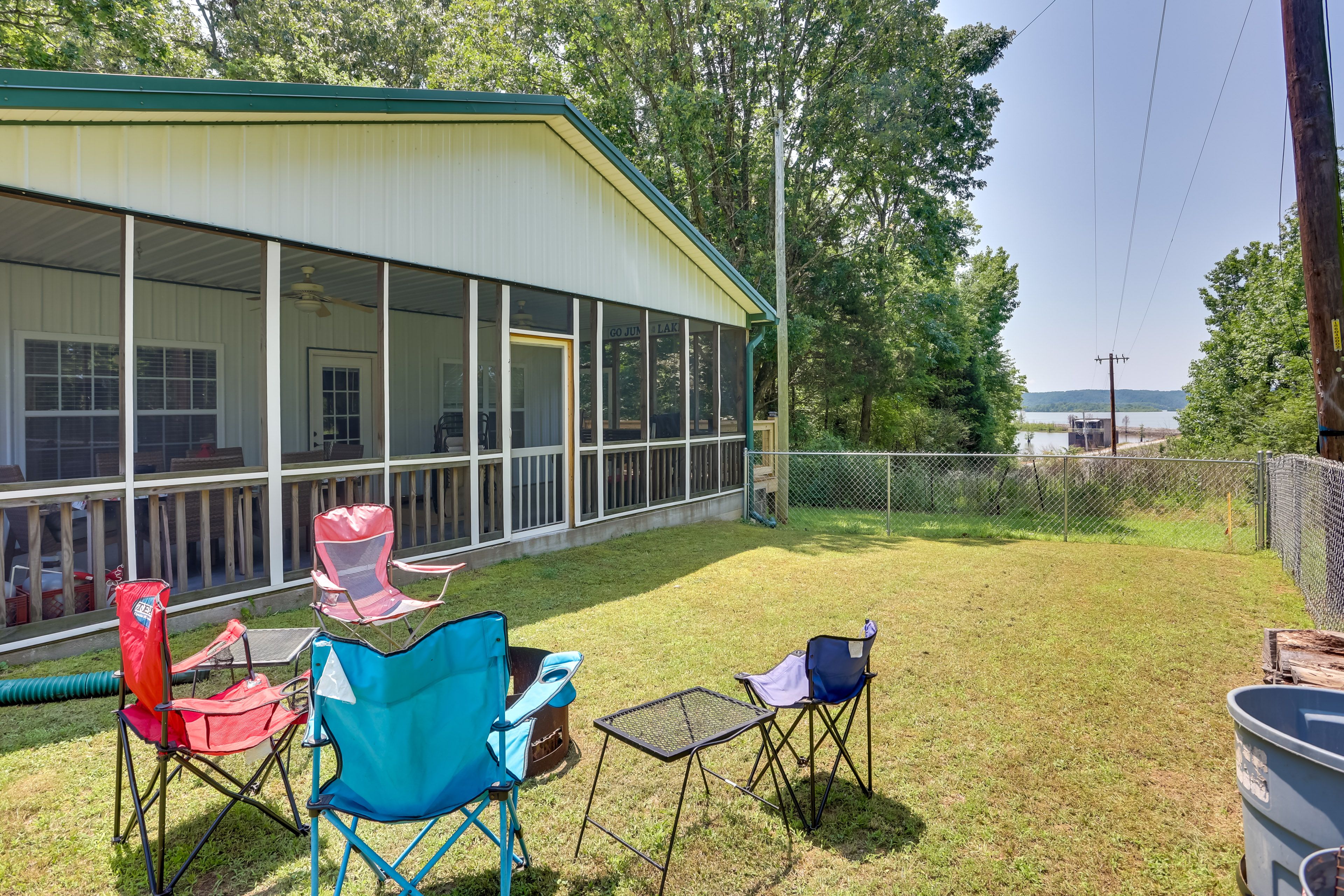 New Johnsonville Vacation Rental | 2BR | 1BA | 1,000 Sq Ft | Small Step to Enter
