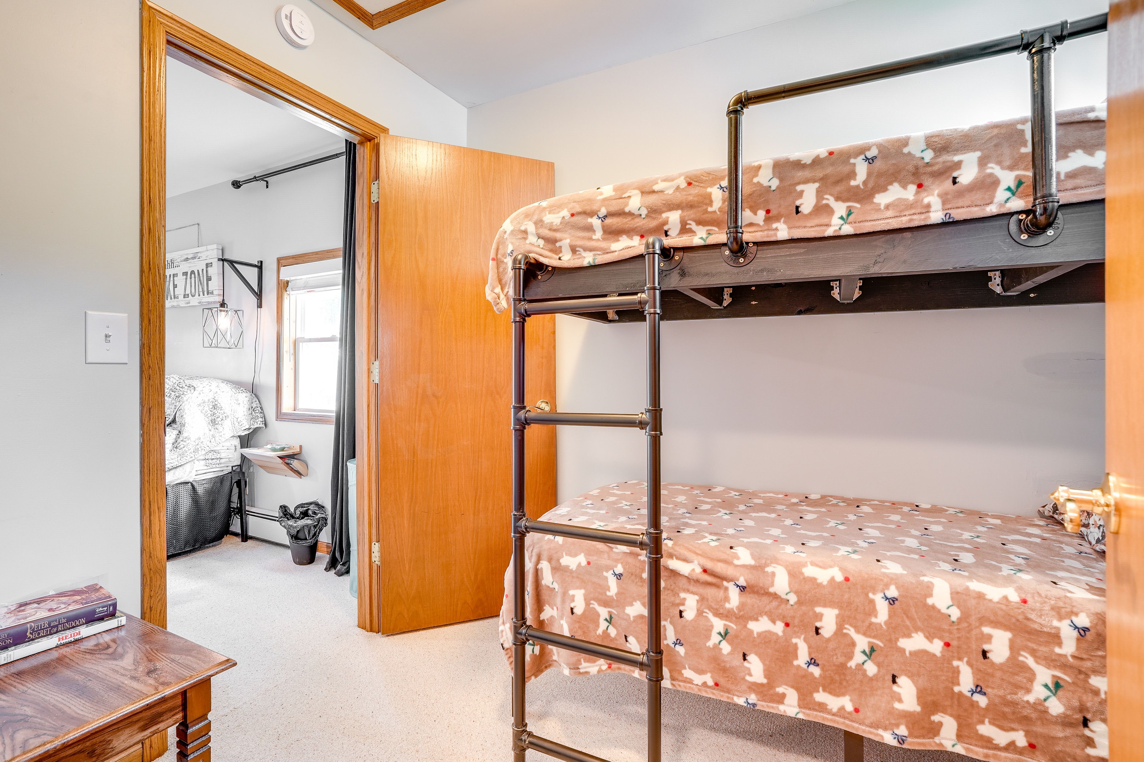 Bedroom 2 (Accessed Via Bedroom 1) | Twin Bunk Bed | Upper Level