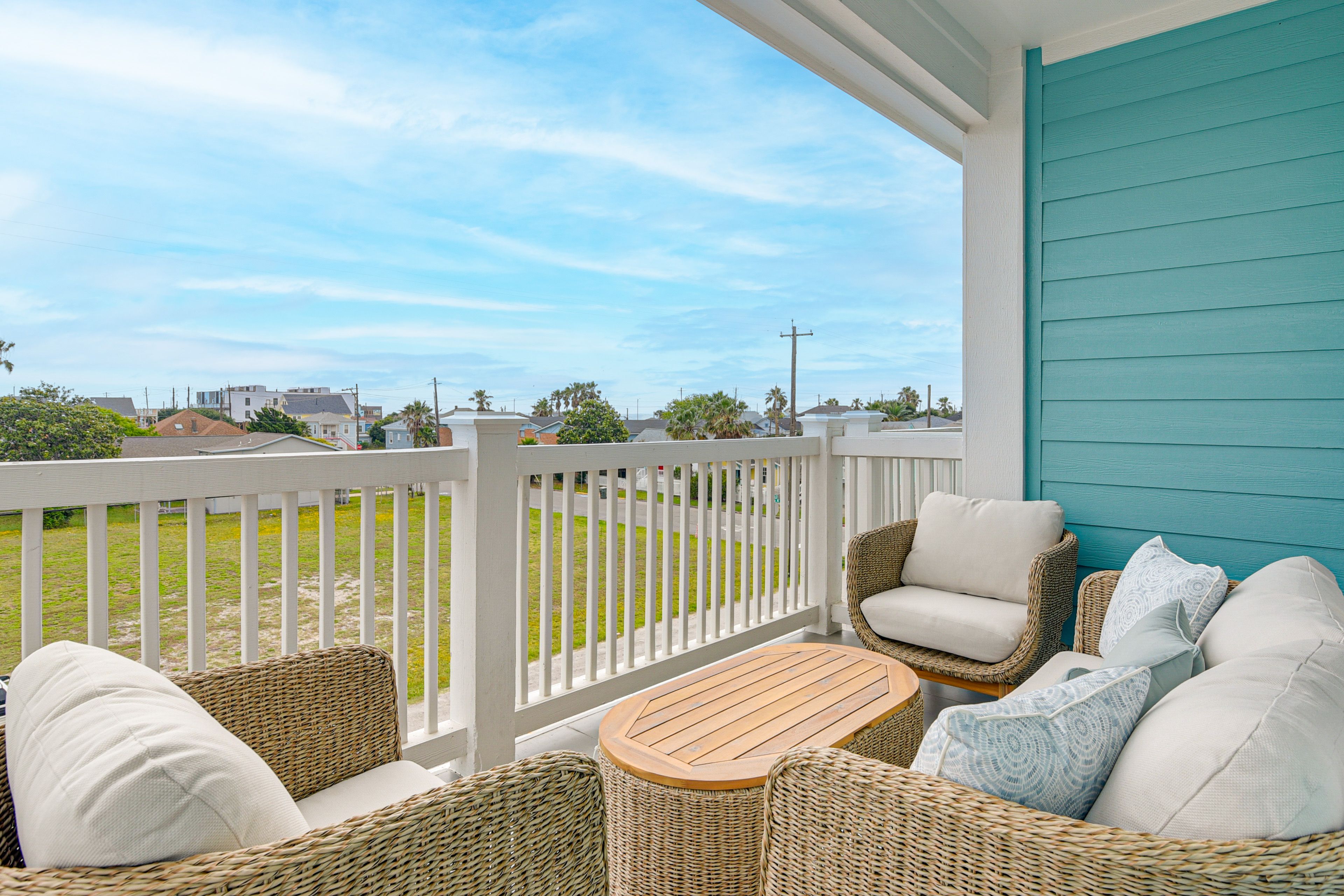 Galveston Vacation Rental | 3BR | 3.5BA | 2,055 Sq Ft | Stairs Required