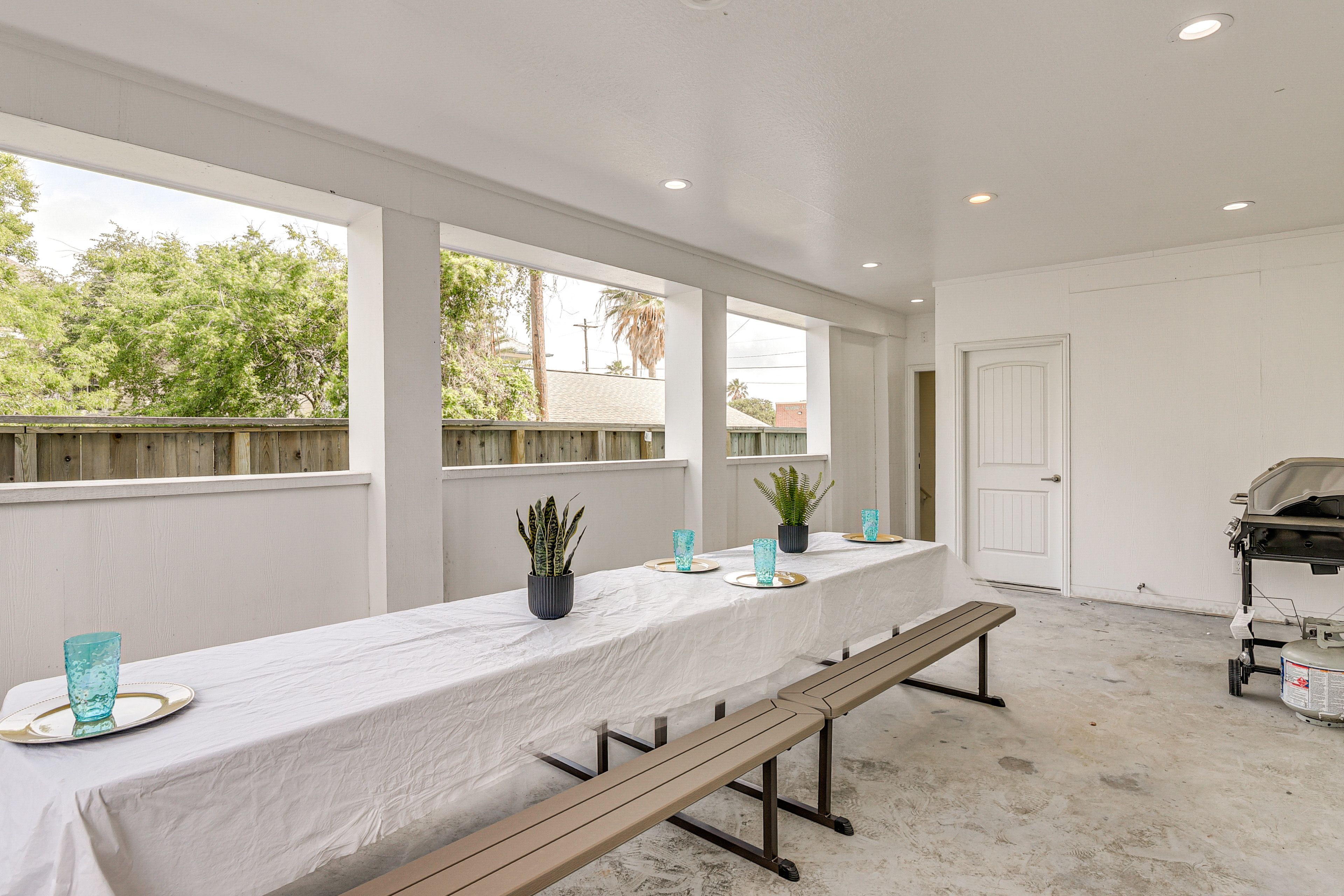 Covered Patio | Lower Level