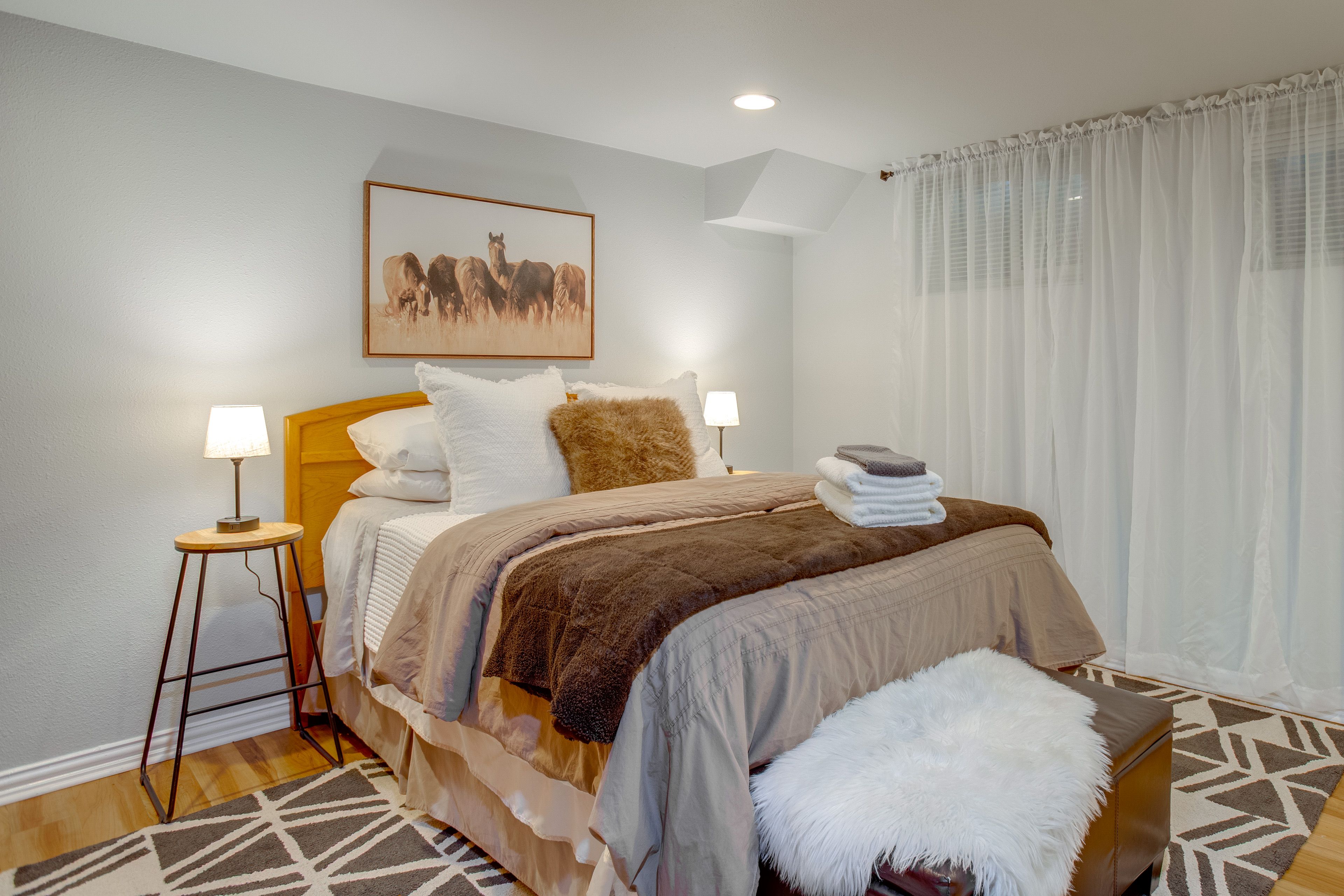 Bedroom 4 | Lower Level | Queen Bed