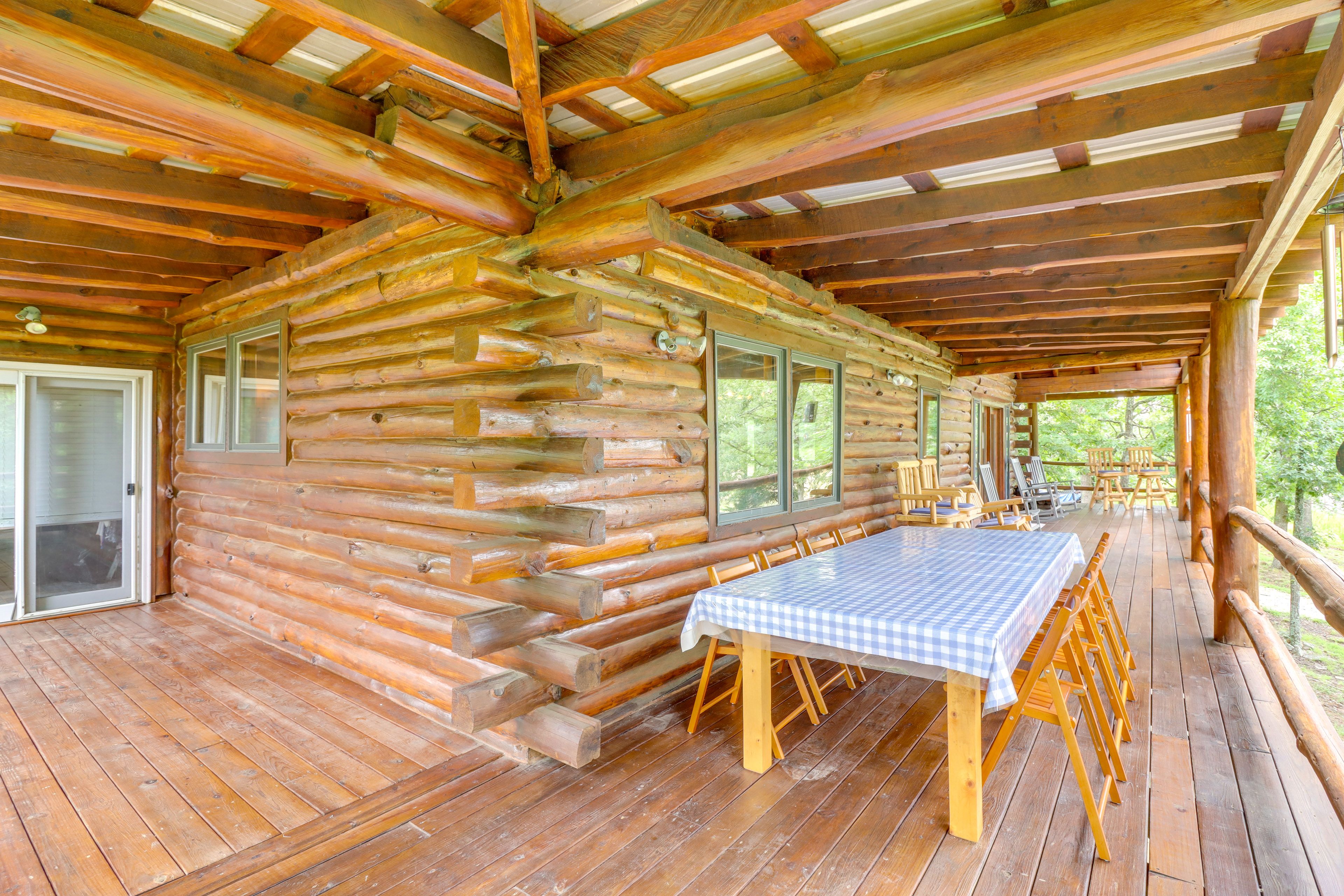 Wraparound Deck | Lounge Seating | Hammock