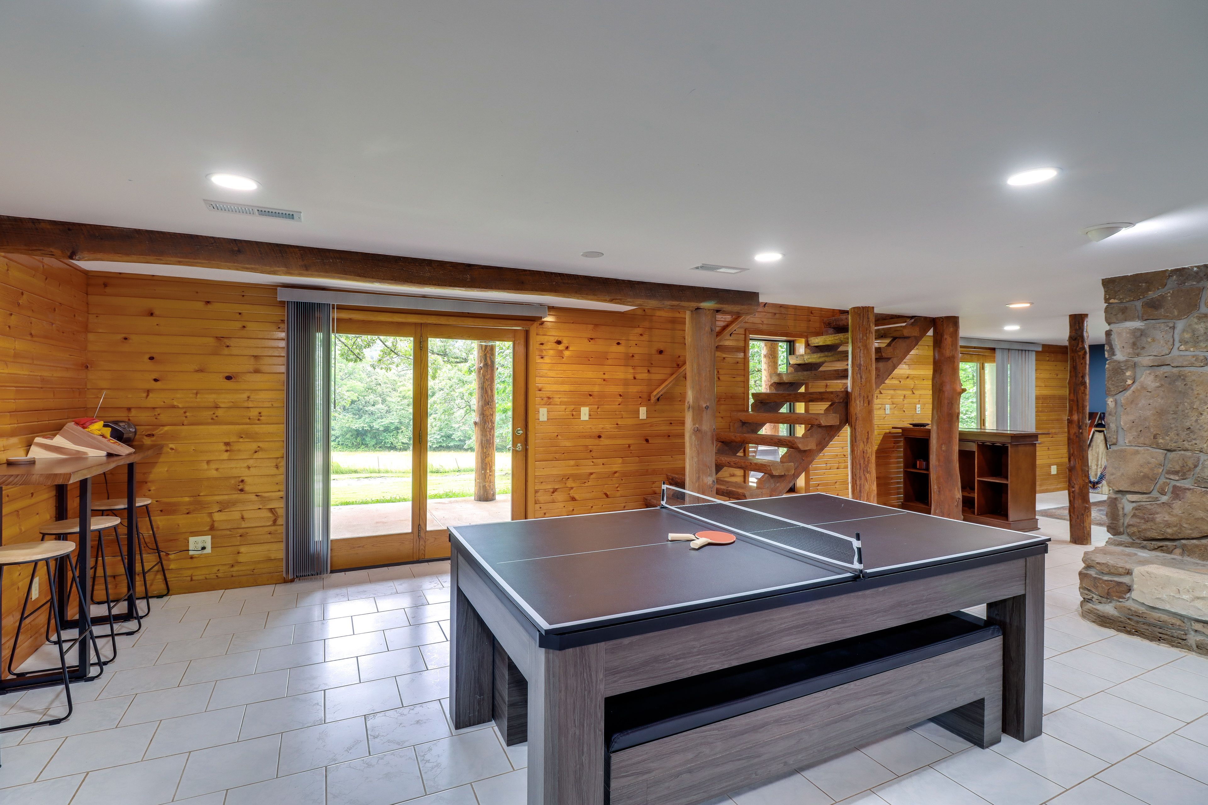 Game Room | Smart TV | Reversible Pool/Ping-Pong Table | 1st Floor