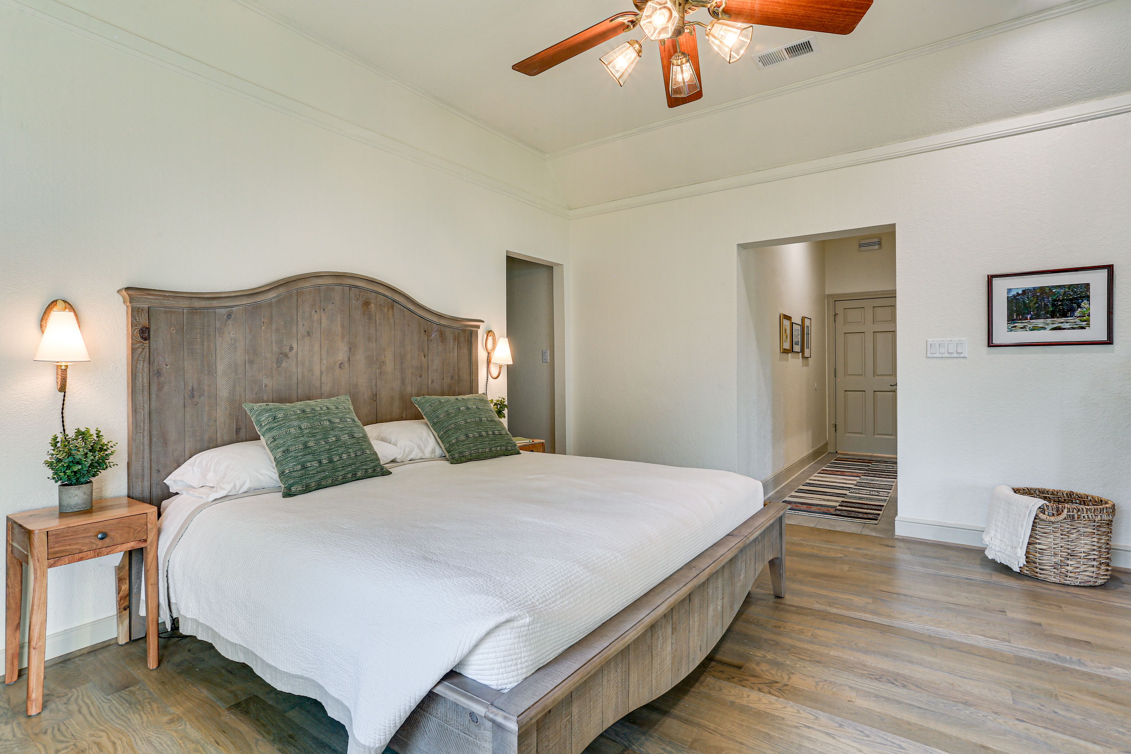 Bedroom 1 | King Bed | Queen Sleeper Sofa