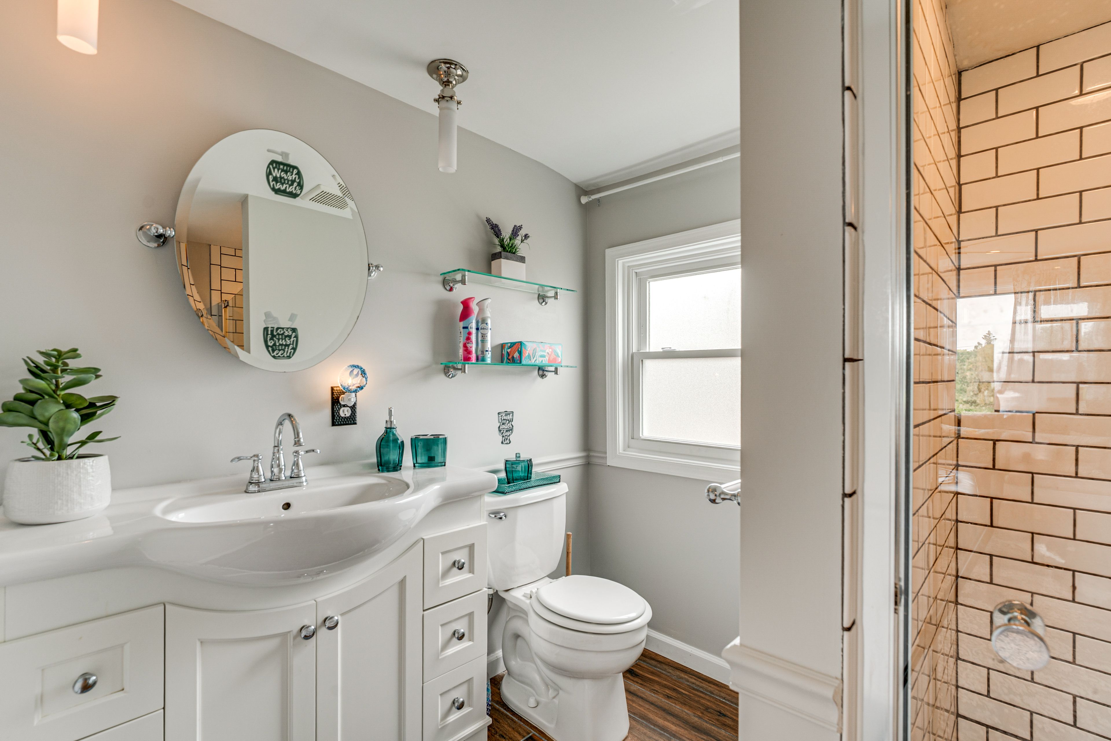Full Bathroom | Complimentary Toiletries | Hair Dryer | Walk-In Shower