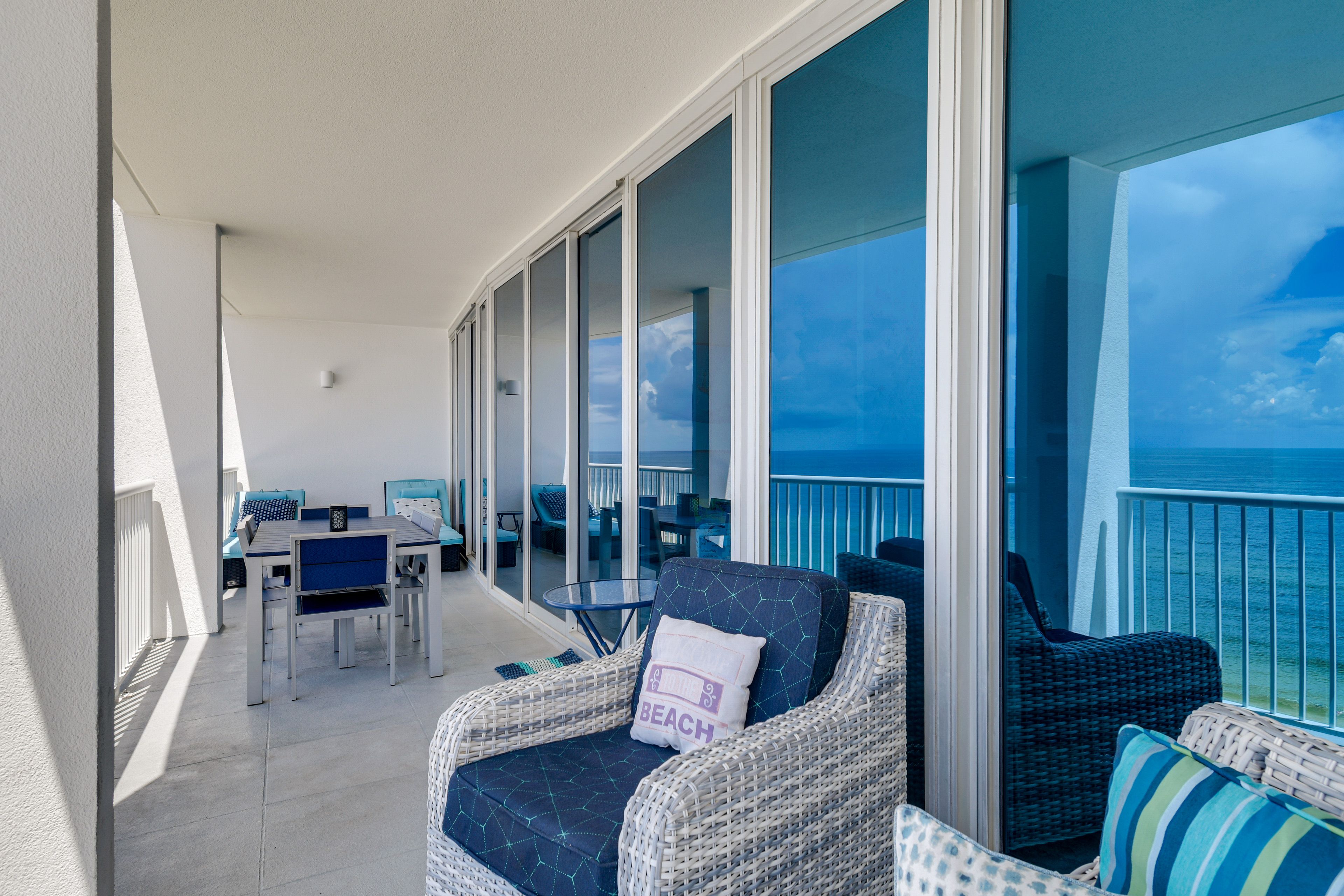 Private Balcony | 12th-Floor Unit