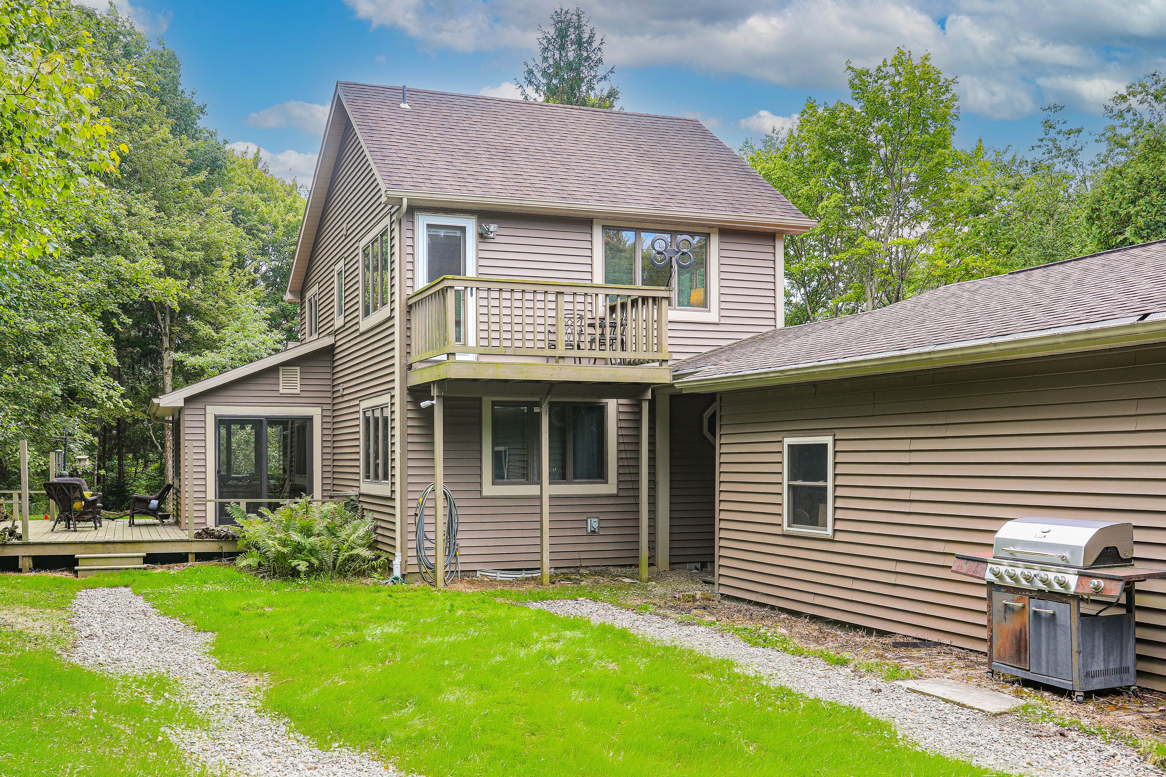 Property Exterior | Multi-Level Home