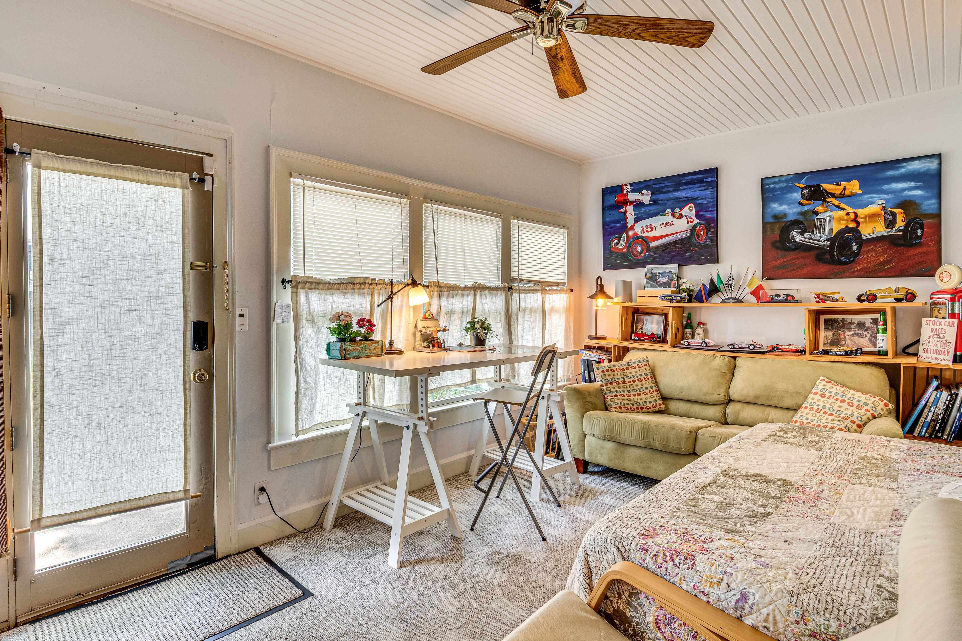 Bonus Room | Twin Daybed | Workspace | Smart TV | 3 Steps Required to Access