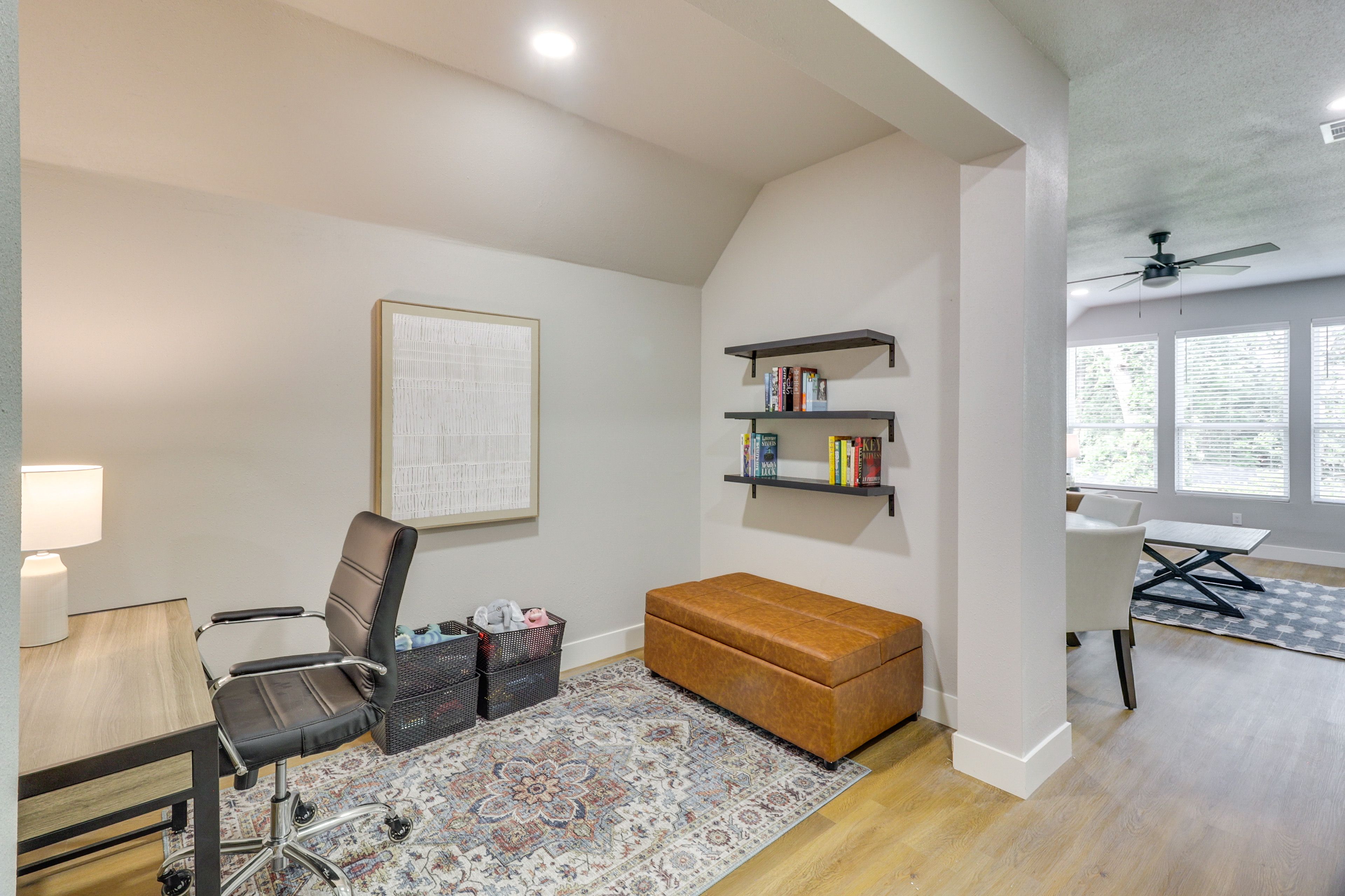 Office | Twin Murphy Bed | Media Room | Queen Sleeper Sofa | 1st Floor