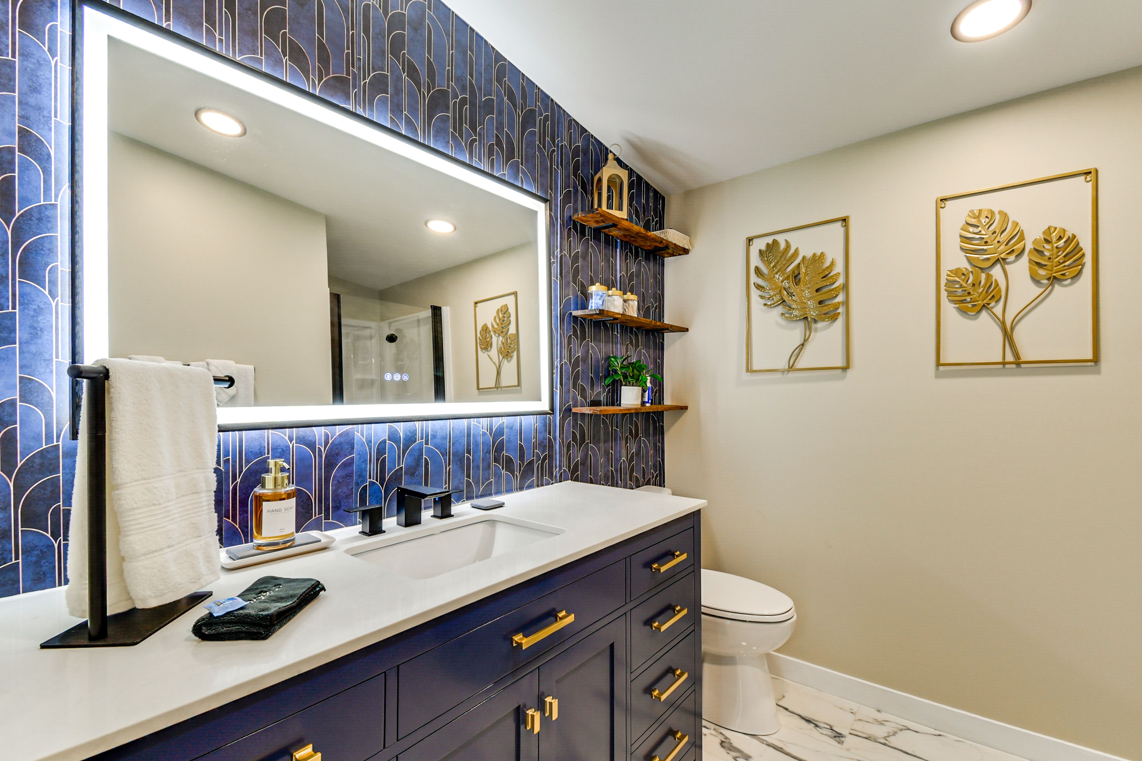 Bathroom | Towels & Starter Complimentary Toiletries Provided | Hair Dryer